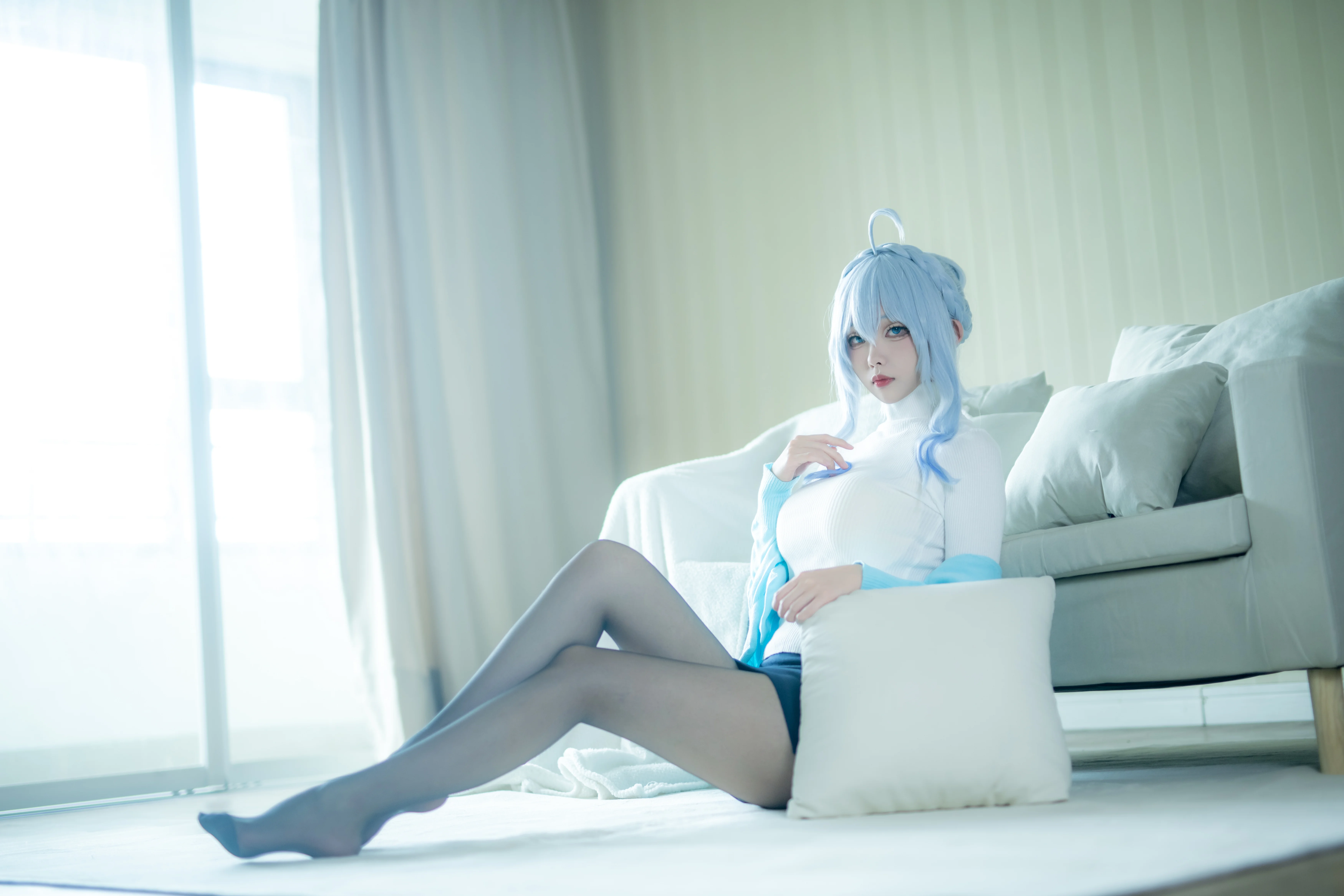 【雪女cos】偏日常感的未亡人雪女拍摄分享 - 第 6 张