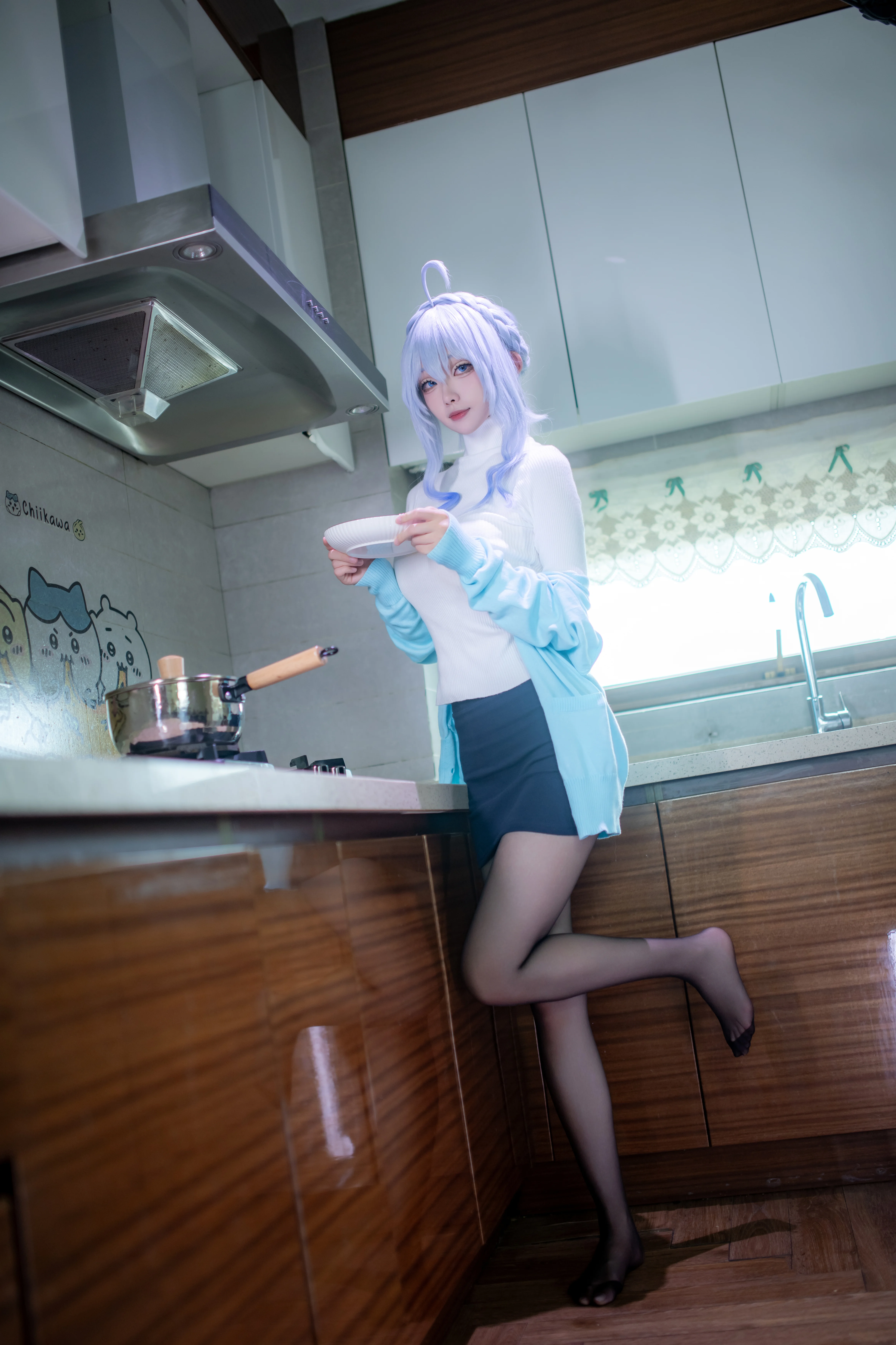 【雪女cos】当雪女走进厨房，试试这锅汤合不合口味 - 第 2 张