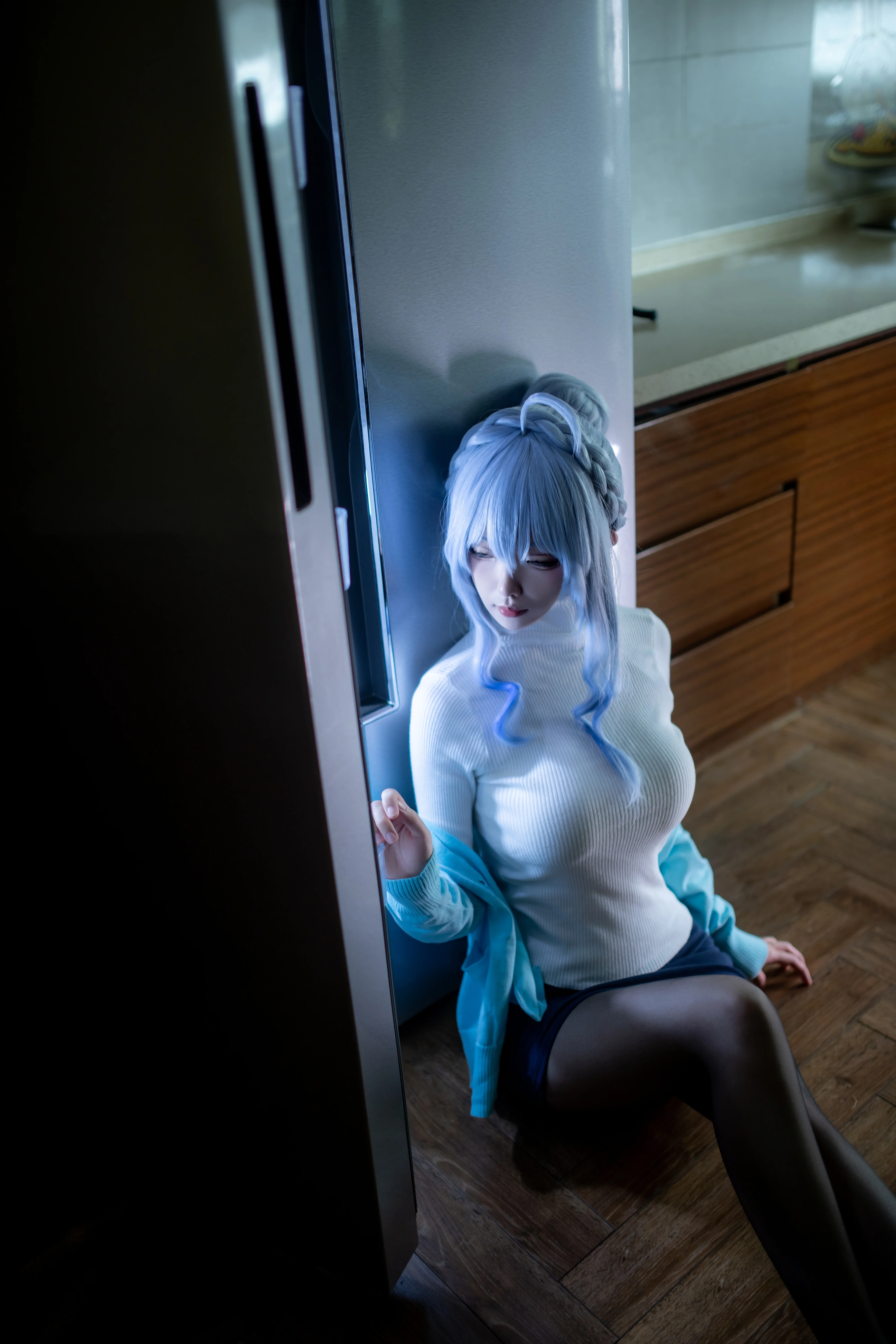【雪女cos】当雪女走进厨房，试试这锅汤合不合口味 - 第 5 张
