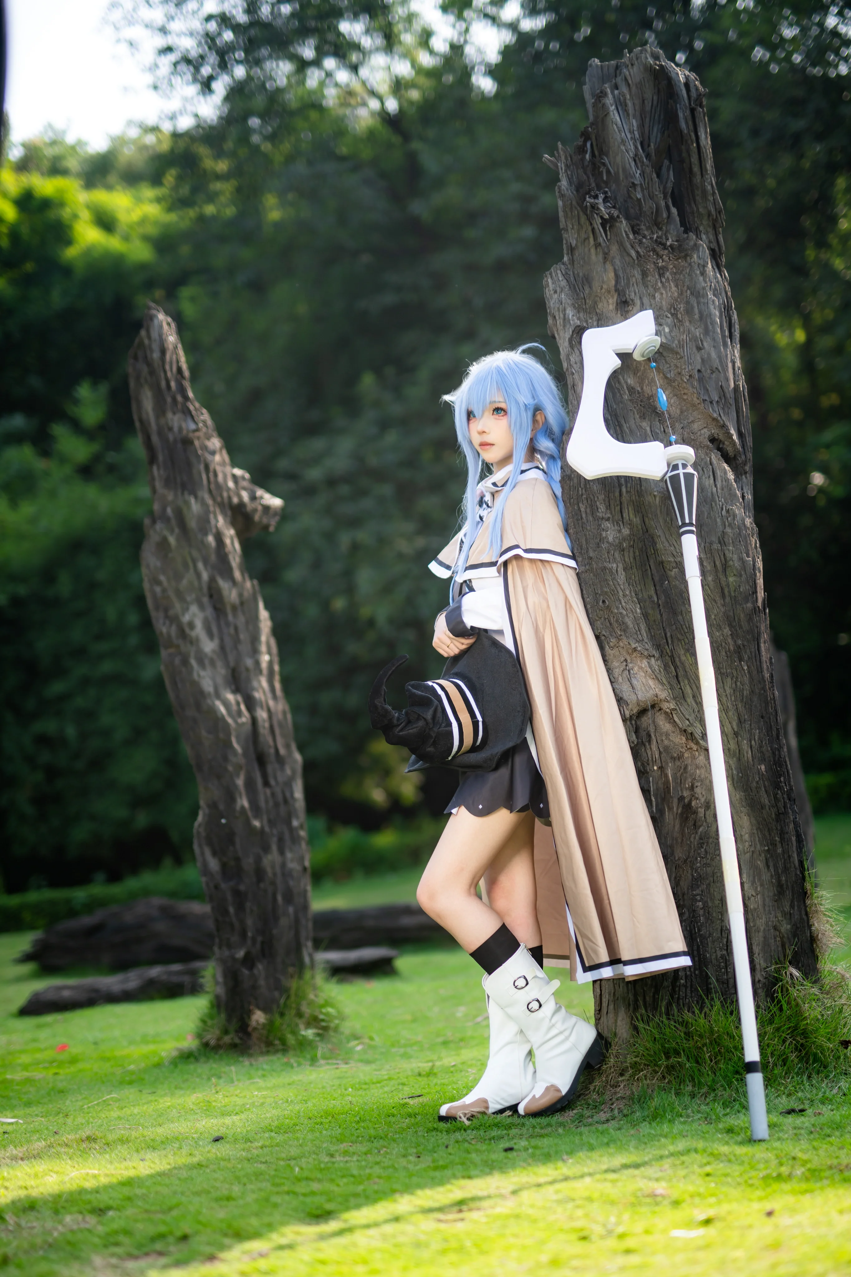 【洛琪希cos】漫步在無職轉生的魔法森林裡 - 第 1 張
