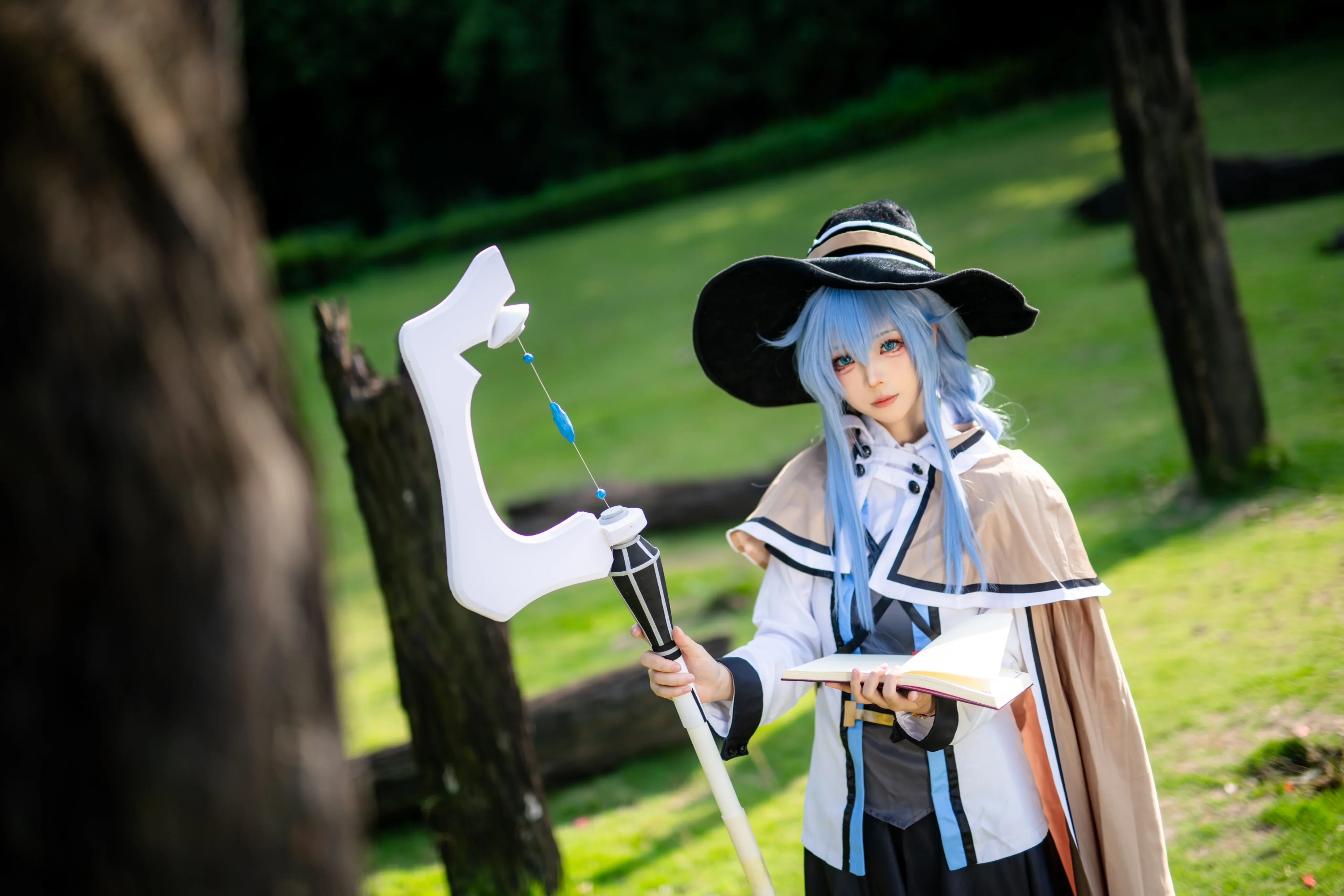 【洛琪希cos】漫步在無職轉生的魔法森林裡 - 第 10 張