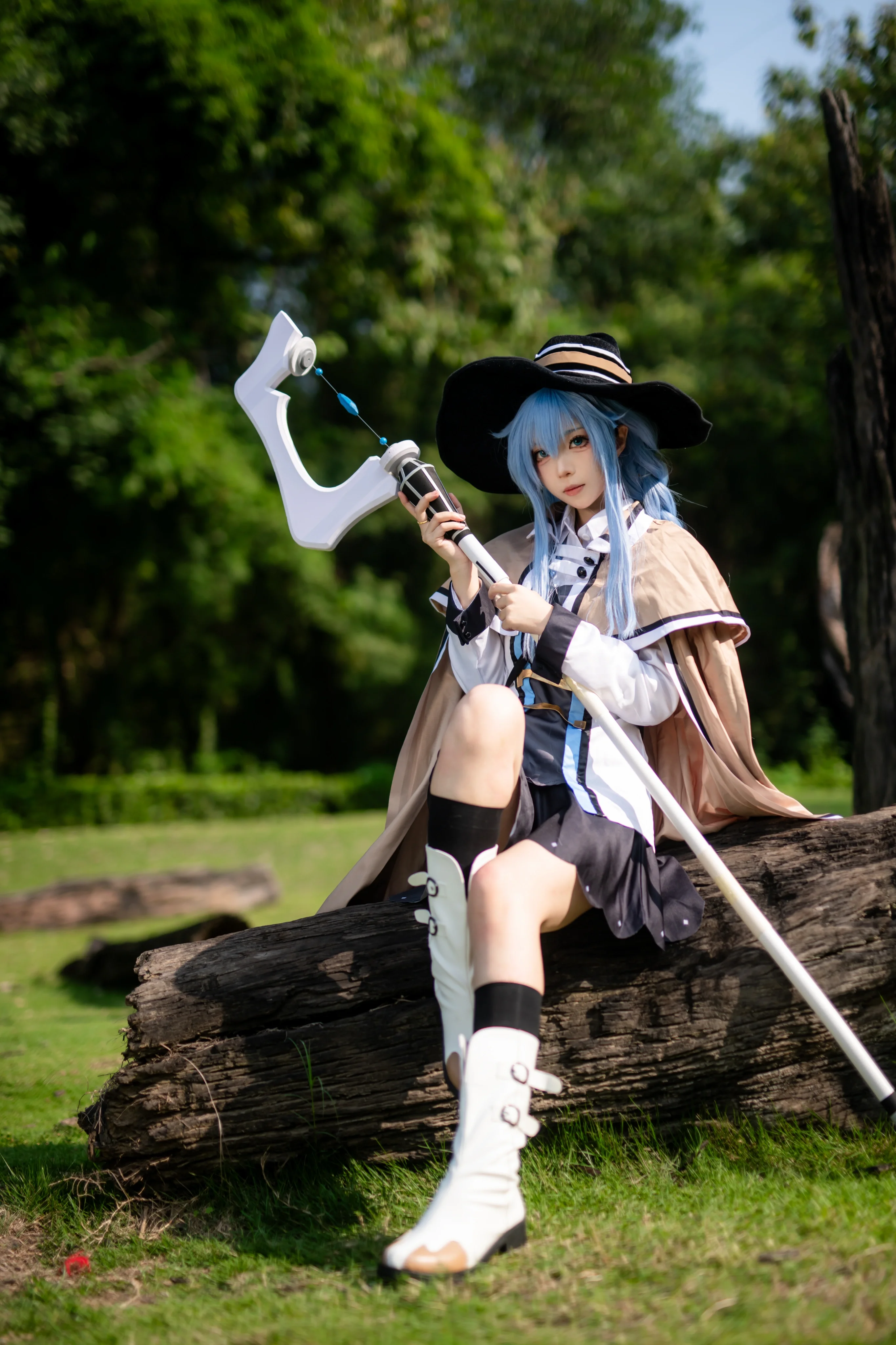 【洛琪希cos】漫步在無職轉生的魔法森林裡 - 第 11 張