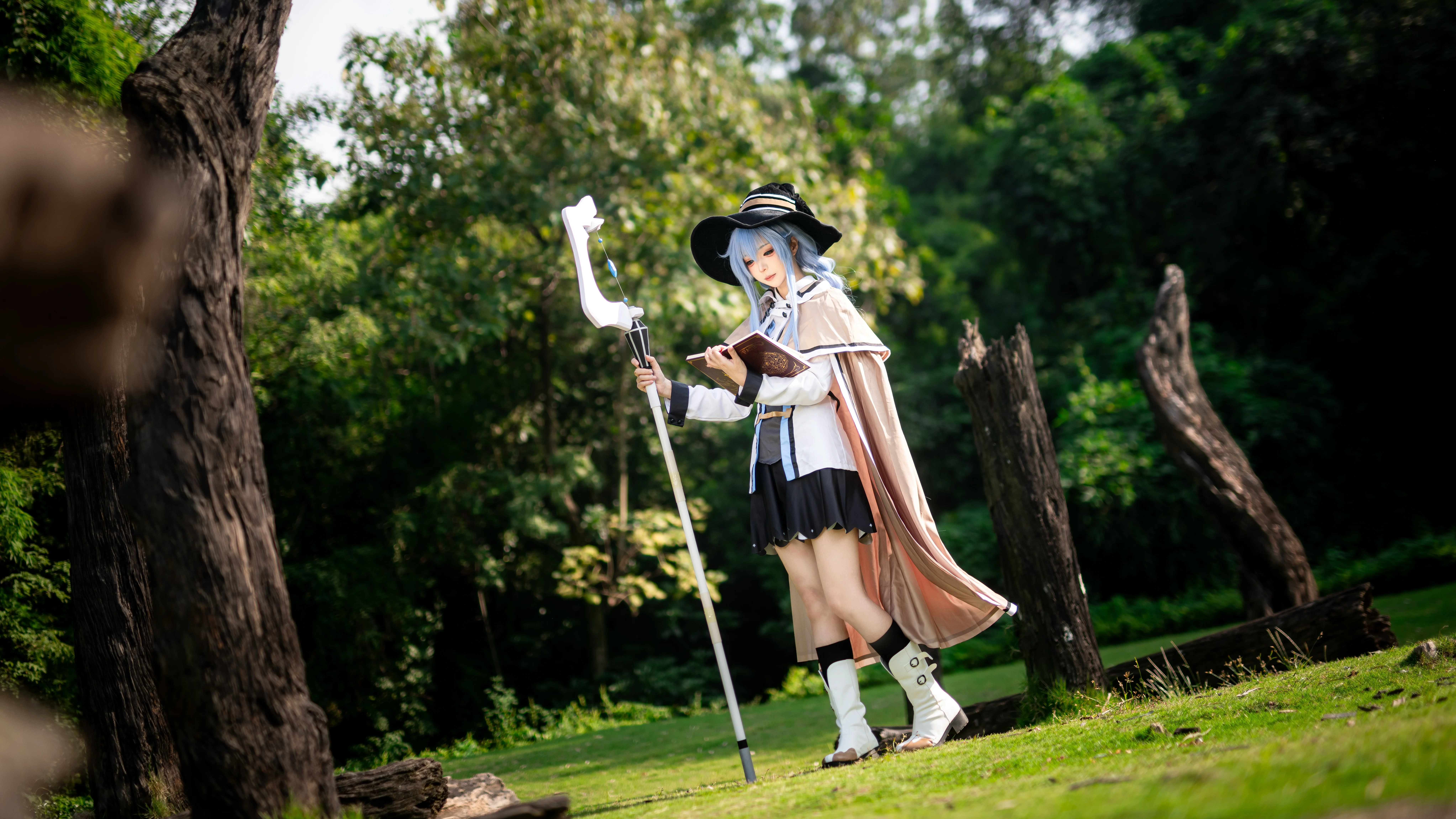 【洛琪希cos】漫步在無職轉生的魔法森林裡 - 第 2 張