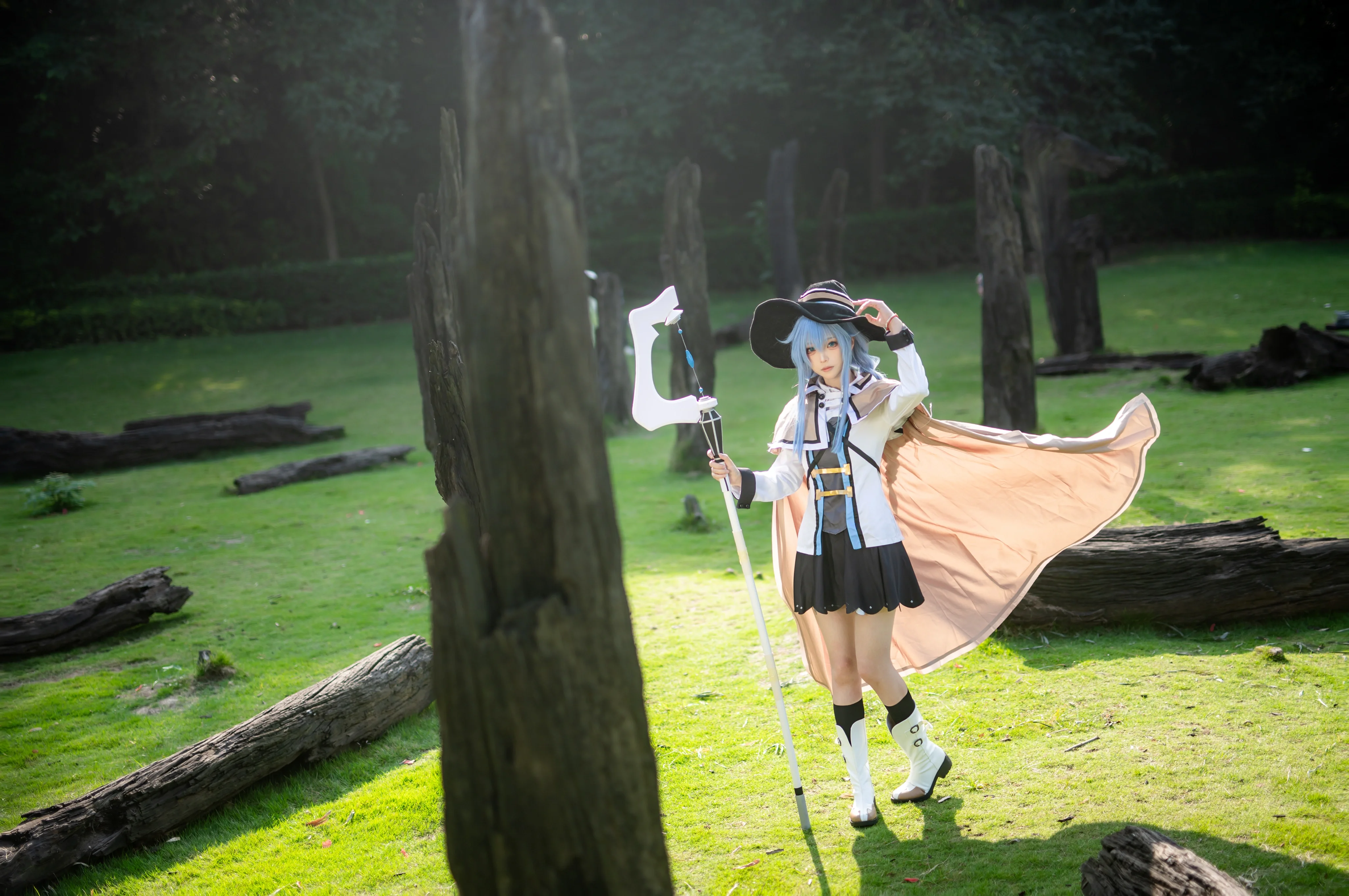 【洛琪希cos】漫步在無職轉生的魔法森林裡