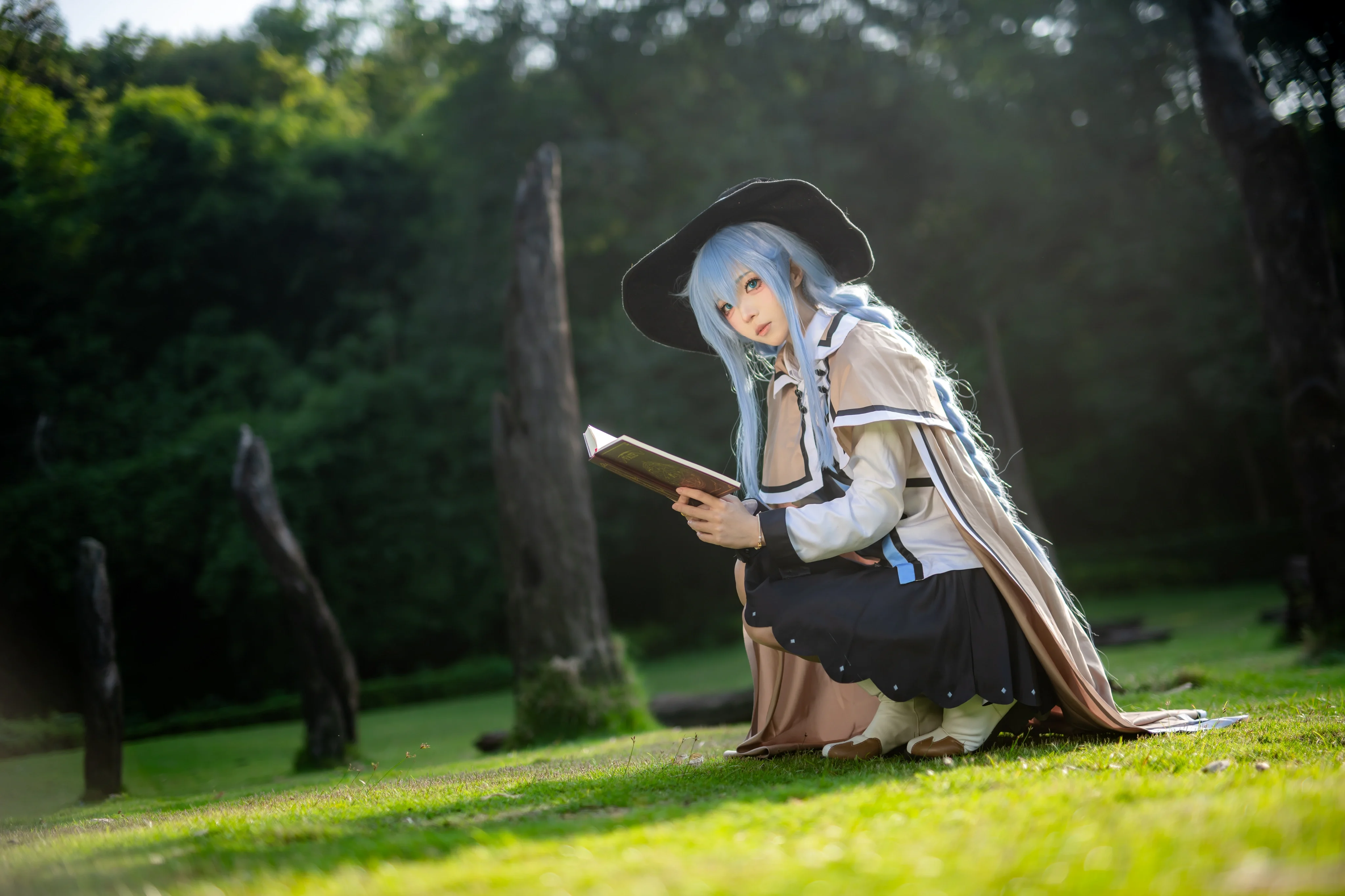 【洛琪希cos】漫步在無職轉生的魔法森林裡 - 第 5 張