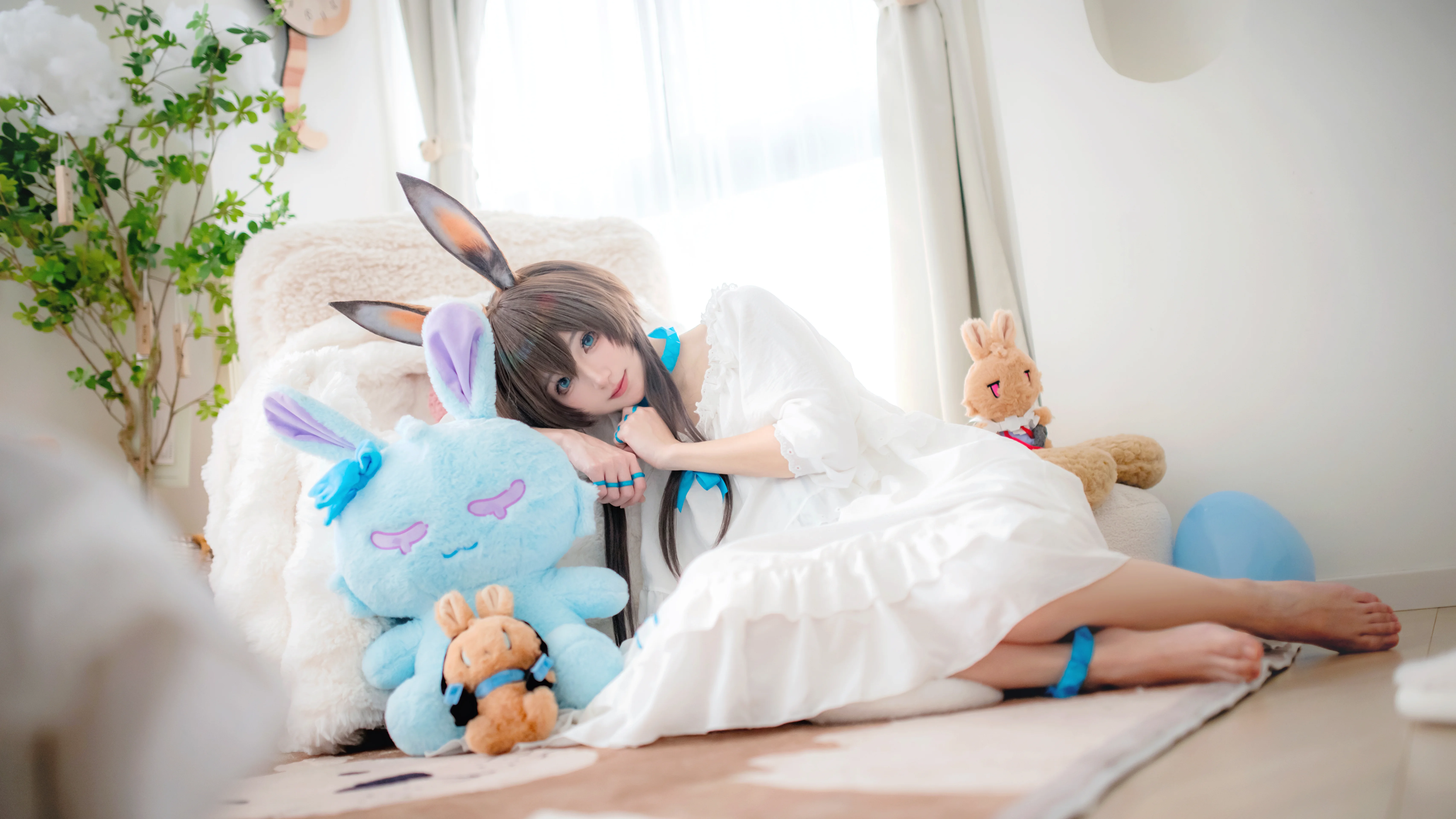 【アーミヤ コスプレ】ロドスアイランドCEOの暖かく穏やかなパジャマパーティータイム - 3 枚目