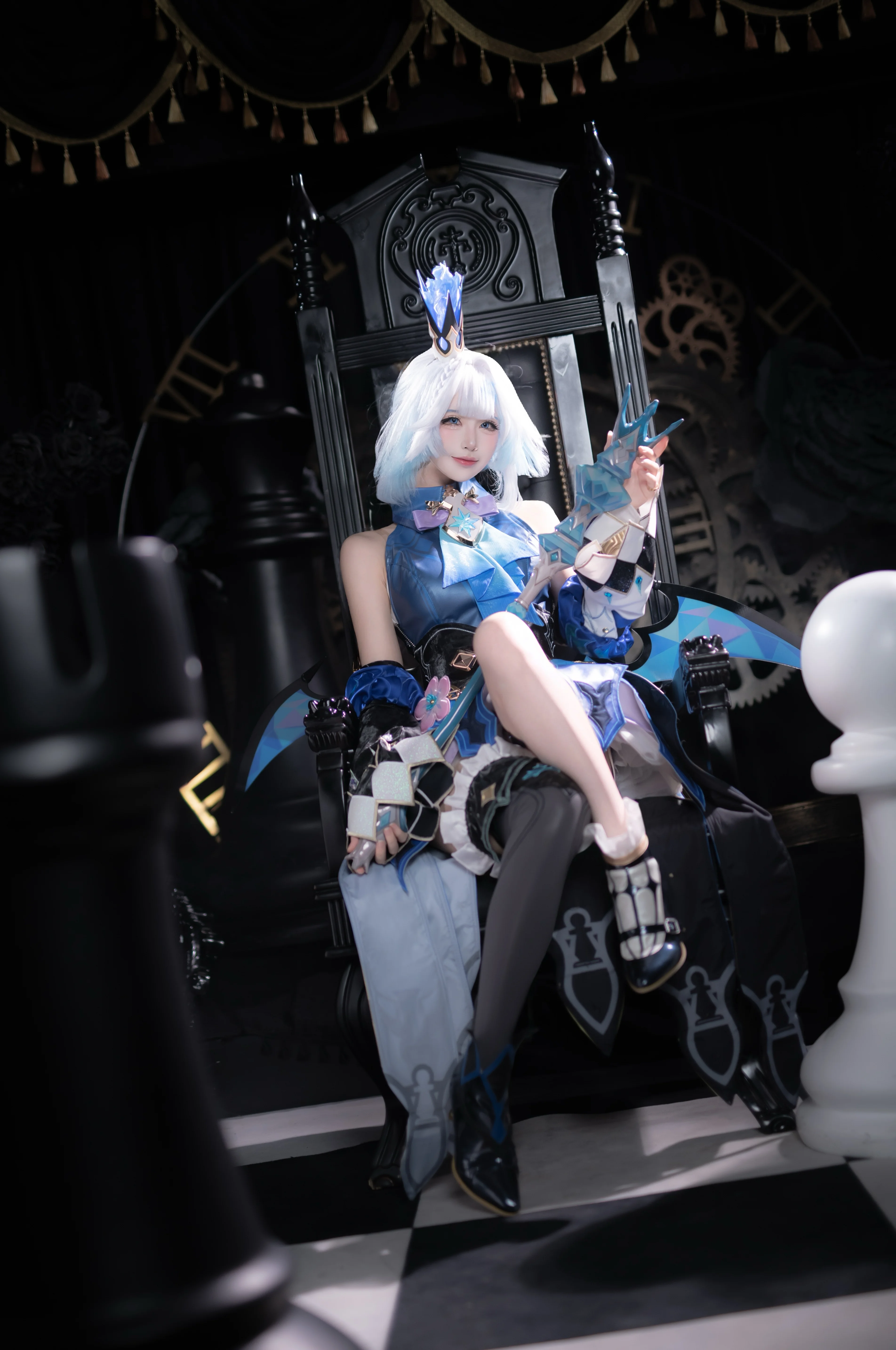[Cerydra cosplay] Above the Chessboard of Honkai: Star Rail, the Elegant Game of the Chess Player - Image 3