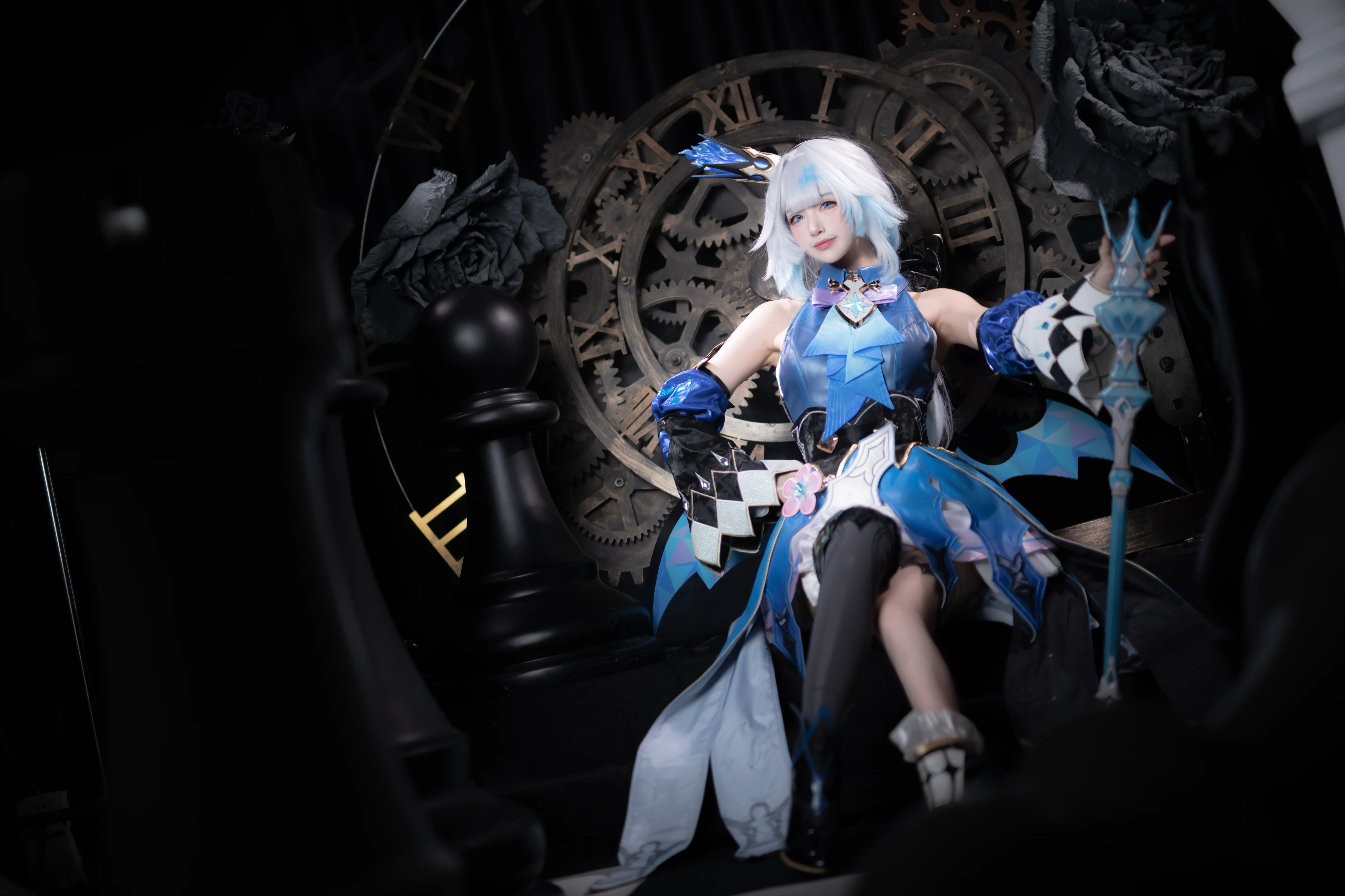 [Cerydra cosplay] Above the Chessboard of Honkai: Star Rail, the Elegant Game of the Chess Player - Image 4