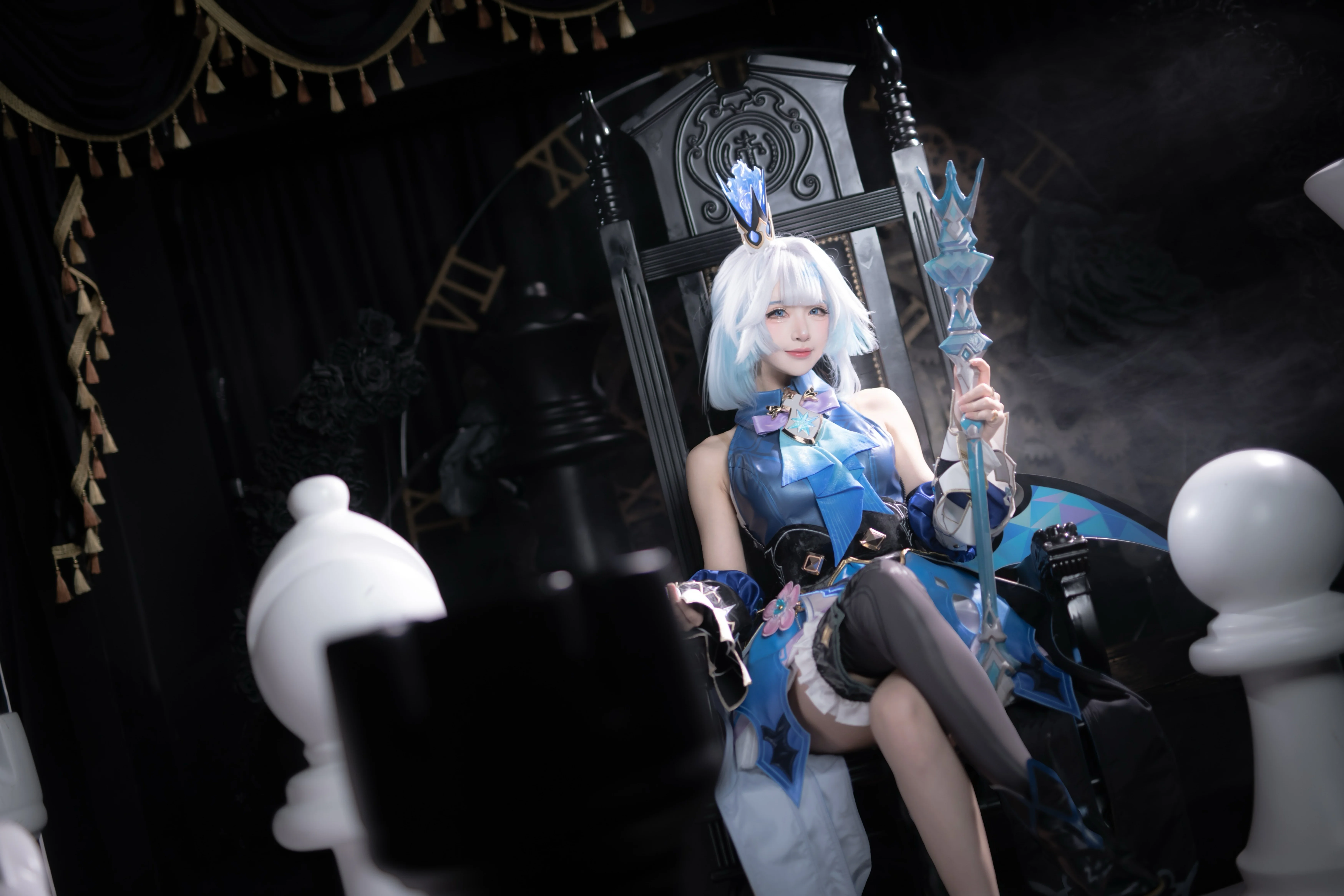 [Cerydra cosplay] Above the Chessboard of Honkai: Star Rail, the Elegant Game of the Chess Player - Image 8