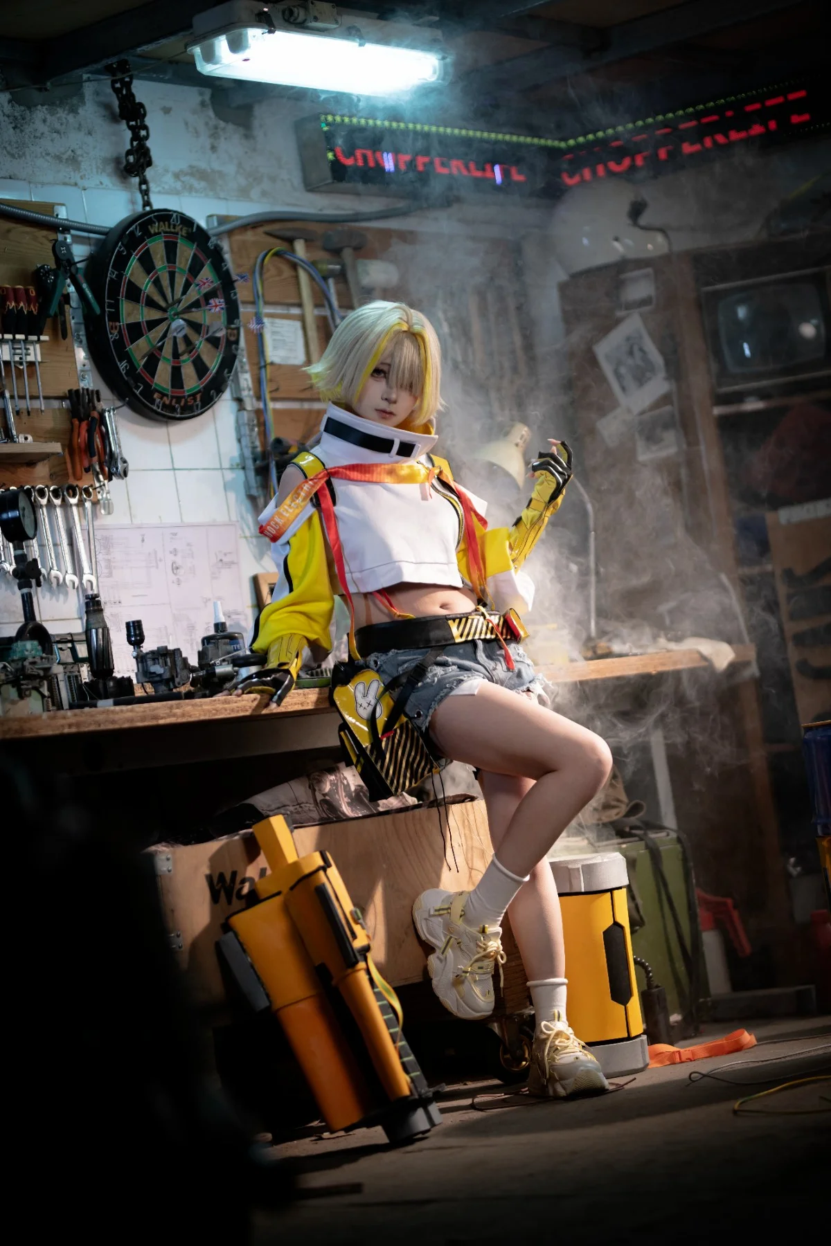 [Eleg cosplay] Goddess of Victory: Nikke, The Techwear Mechanic of the Auto Repair Shop - Image 1