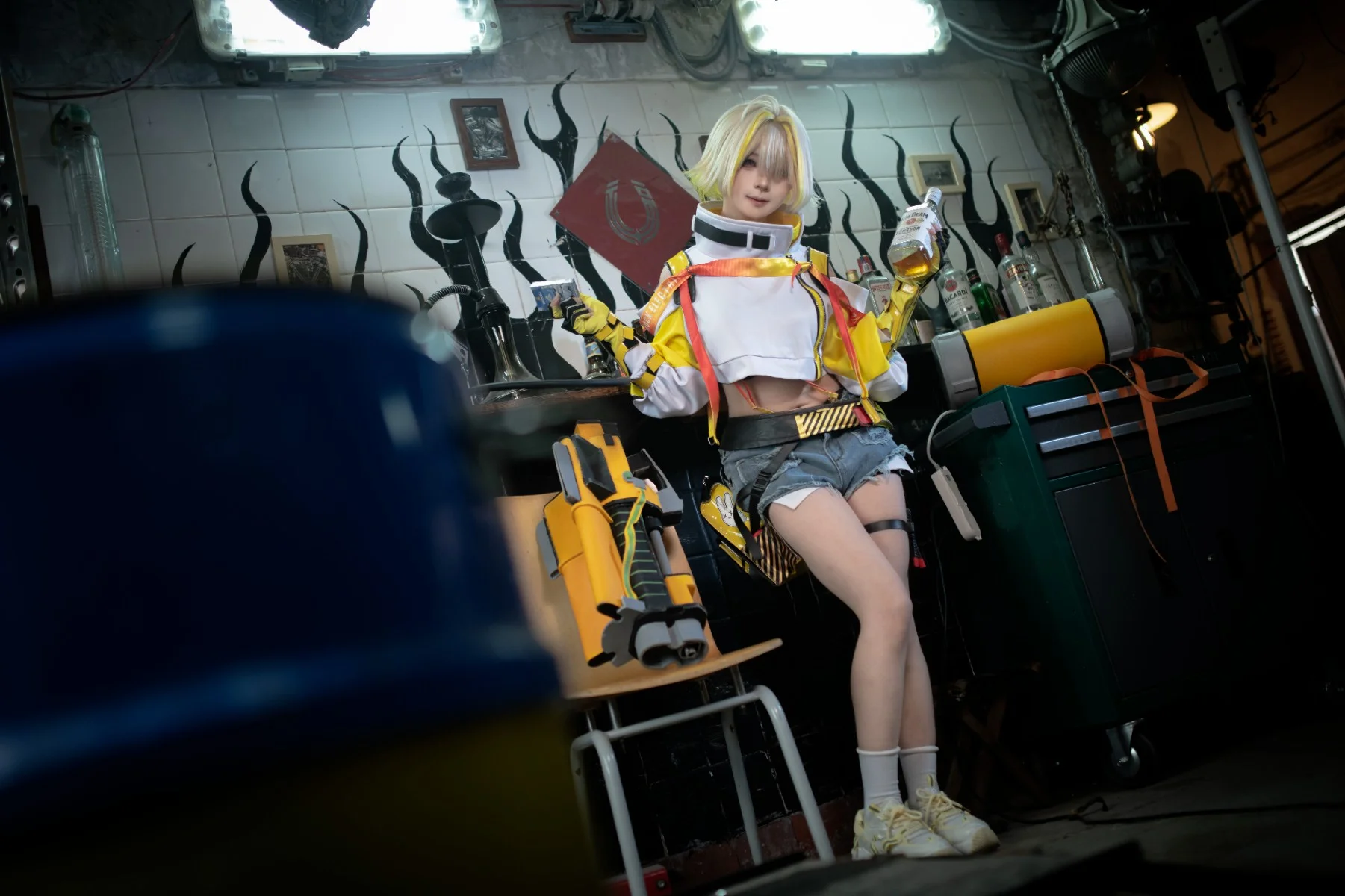 [Eleg cosplay] Goddess of Victory: Nikke, The Techwear Mechanic of the Auto Repair Shop - Image 3