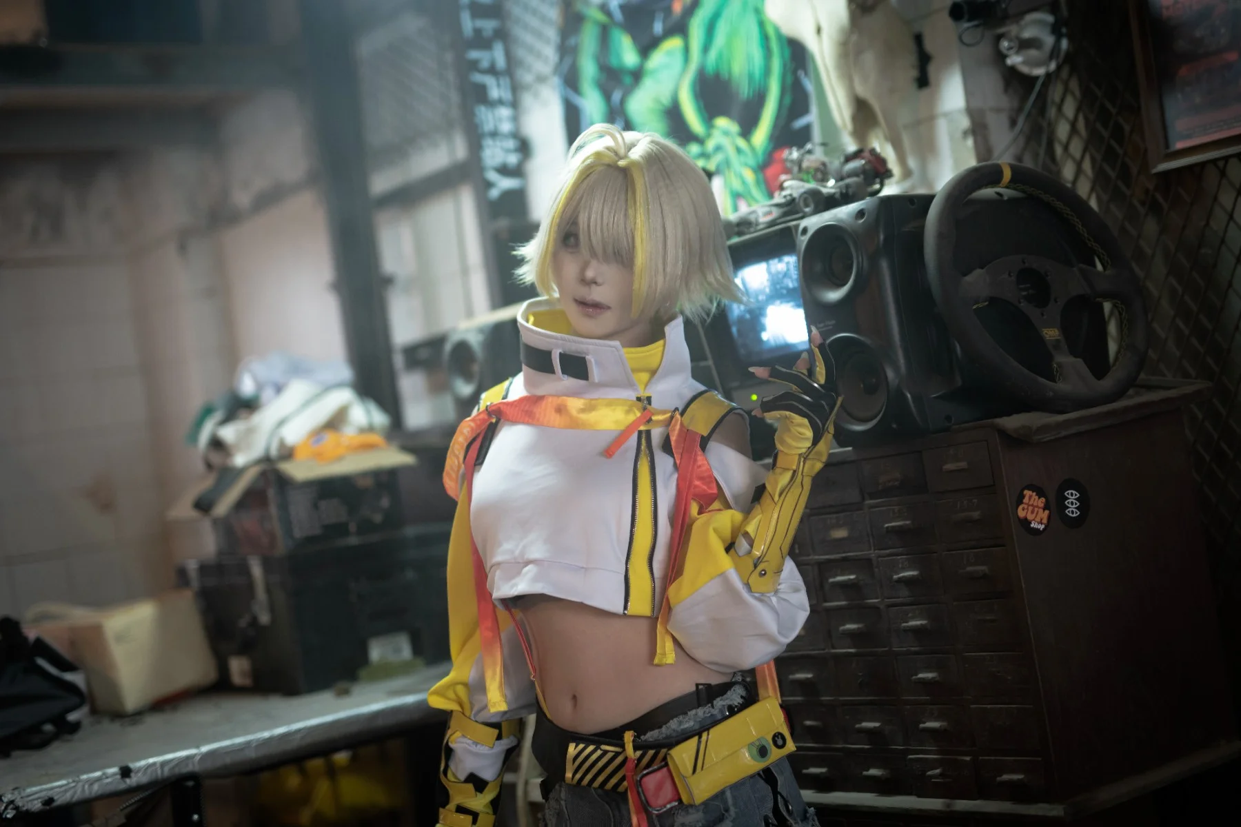 [Eleg cosplay] Goddess of Victory: Nikke, The Techwear Mechanic of the Auto Repair Shop - Image 6