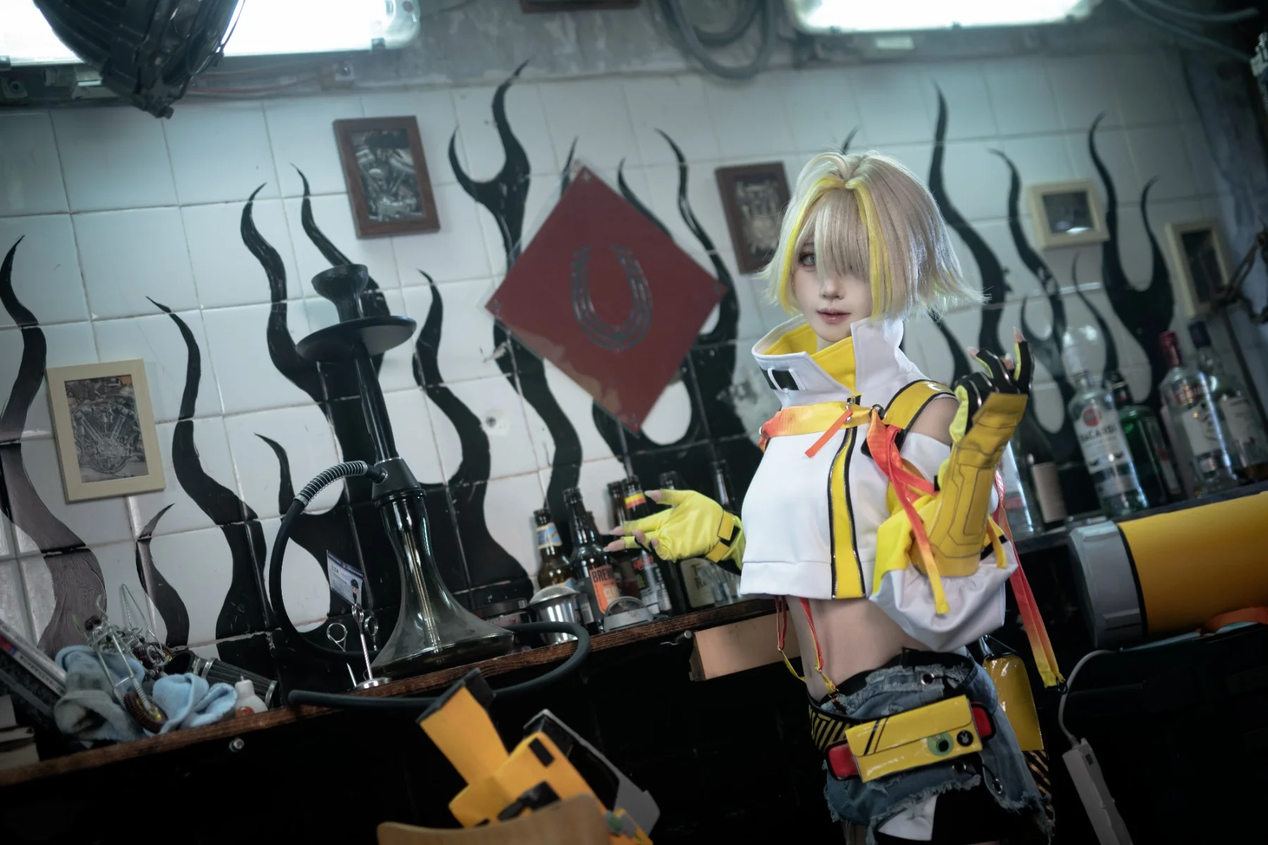 [Eleg cosplay] Goddess of Victory: Nikke, The Techwear Mechanic of the Auto Repair Shop - Image 8