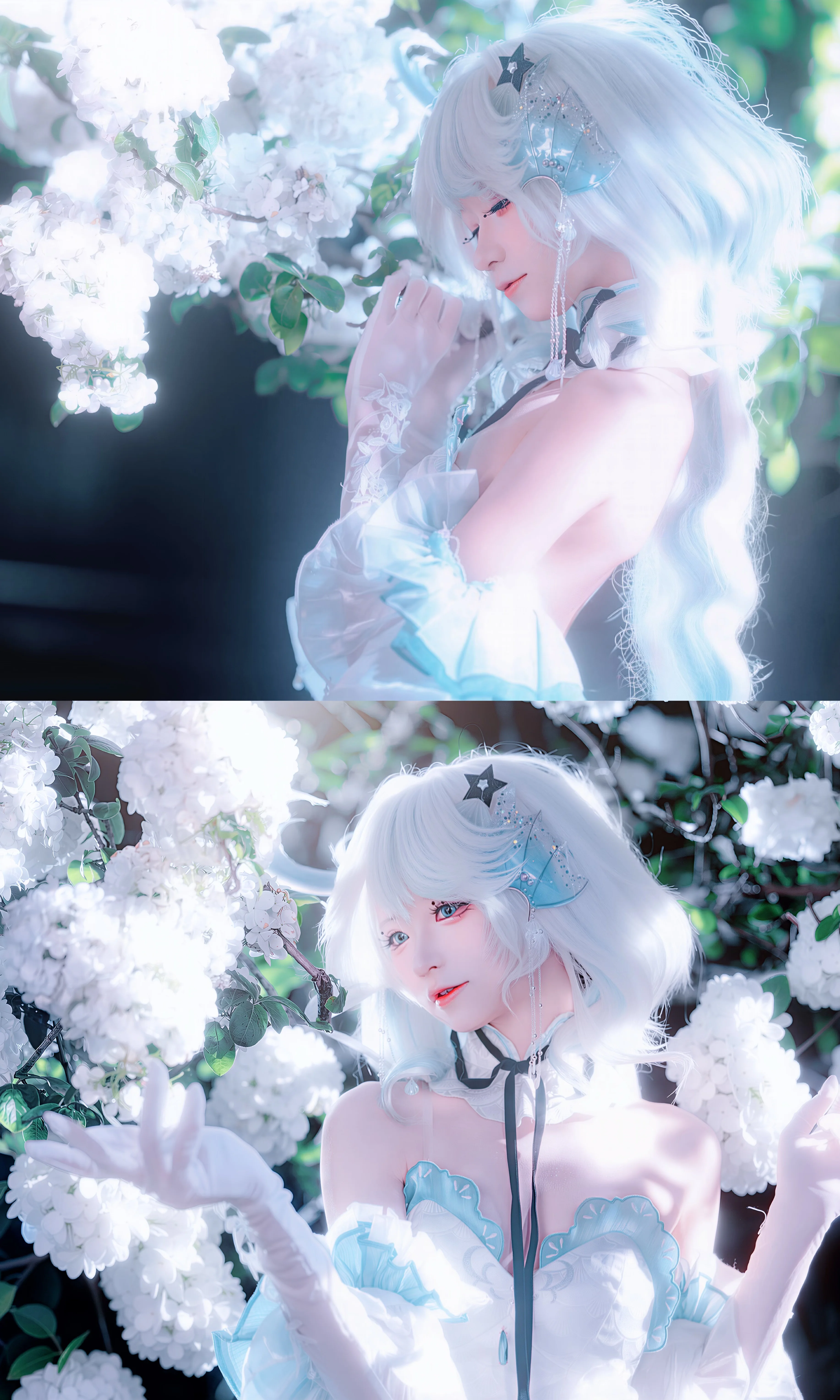 【芙宁娜cos】原神 梦幻花丛里的华丽瞬间 - 第 2 张