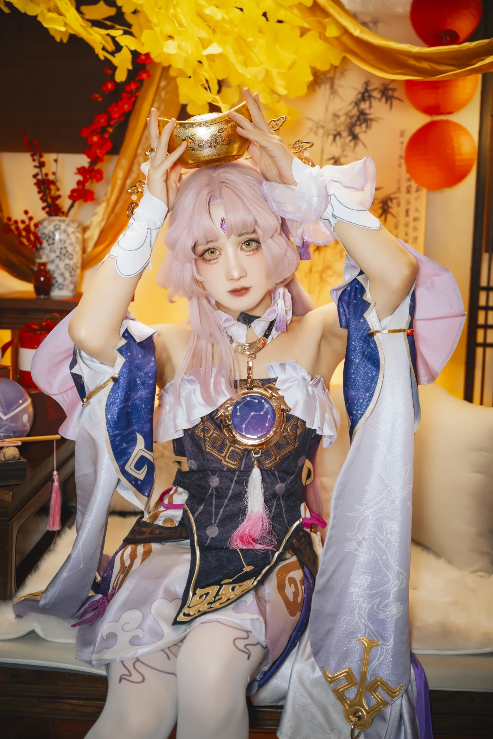 【符玄cos】崩坏星穹铁道太卜司大人的新春摸鱼时刻 - 第 10 张