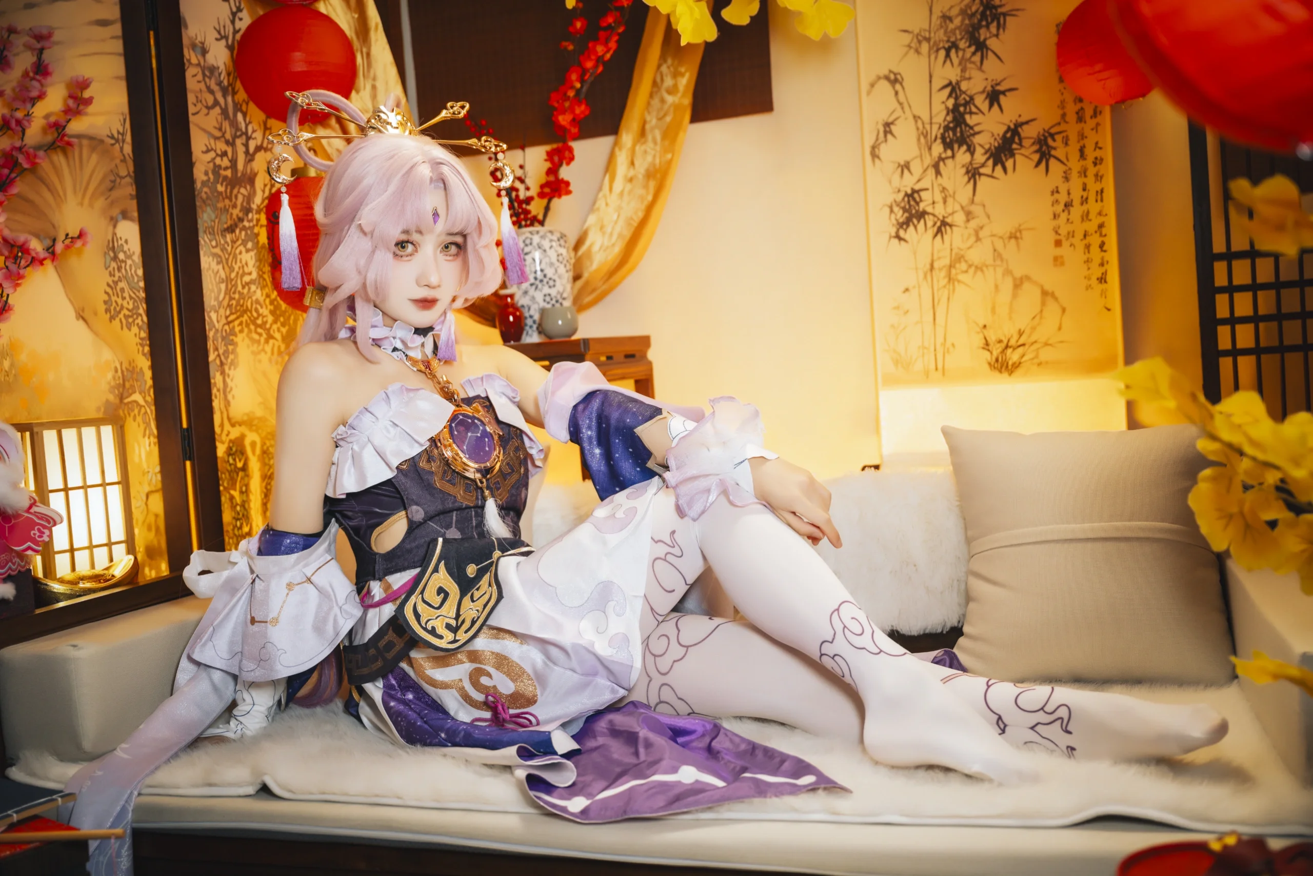 【符玄cos】崩坏星穹铁道太卜司大人的新春摸鱼时刻