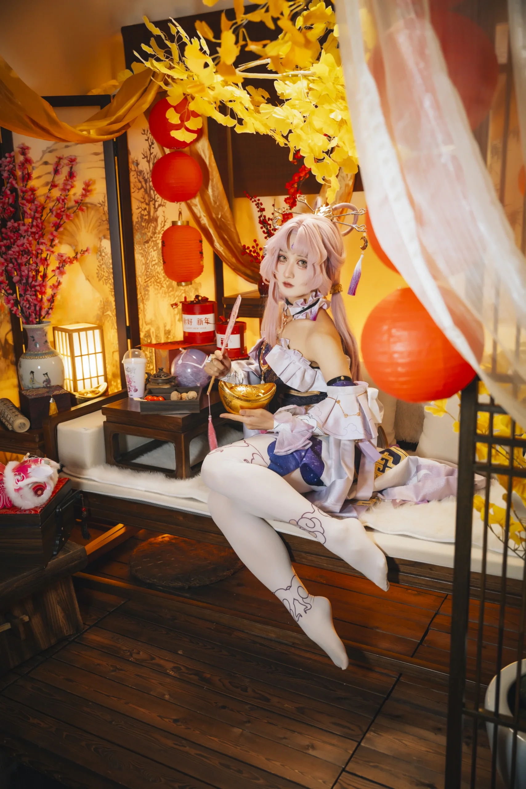 【符玄cos】崩坏星穹铁道太卜司大人的新春摸鱼时刻 - 第 7 张