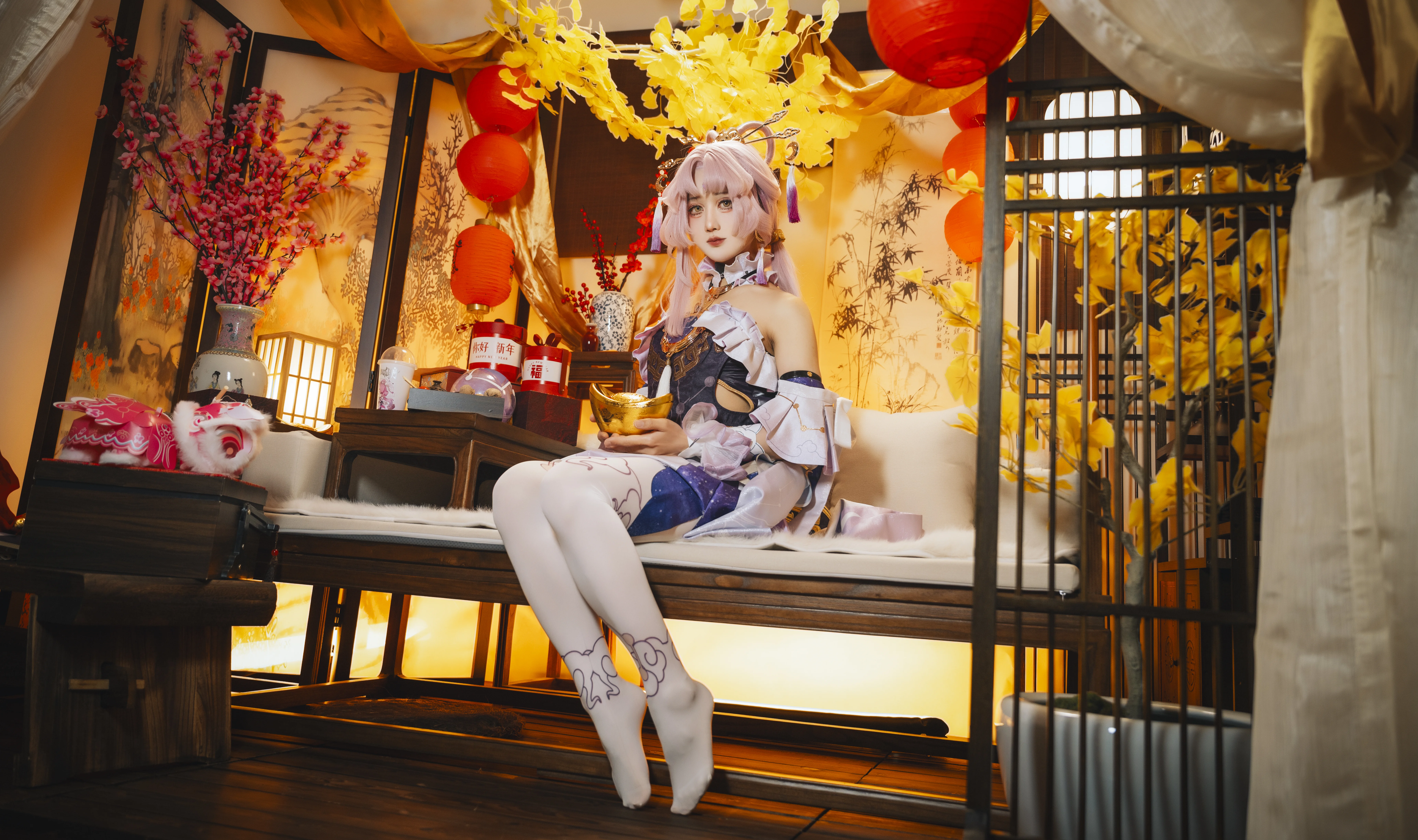【符玄cos】崩坏星穹铁道太卜司大人的新春摸鱼时刻 - 第 9 张