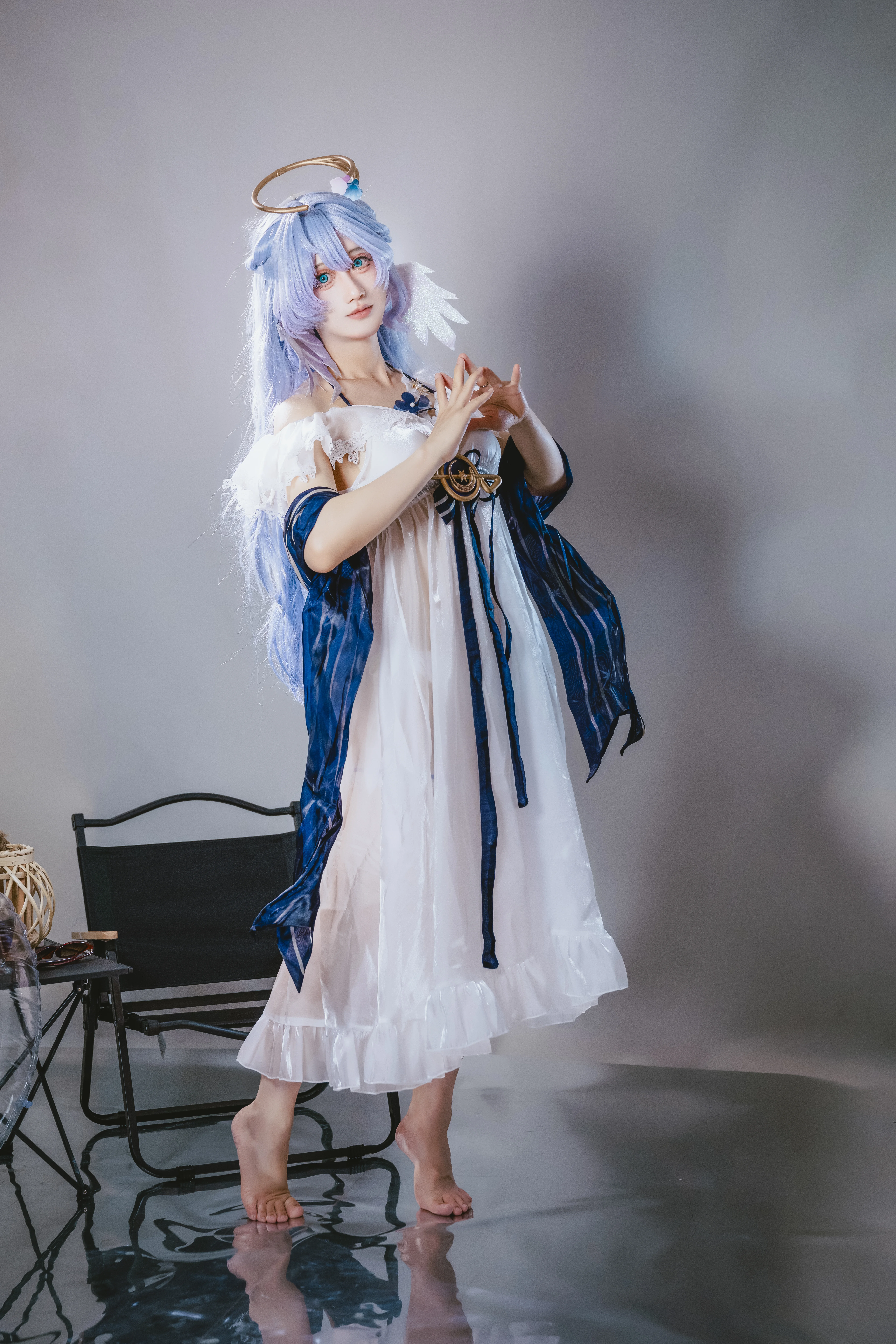 【知更鳥cos】崩壞星穹鐵道，試妝隨手拍也能有度假氛圍 - 第 1 張