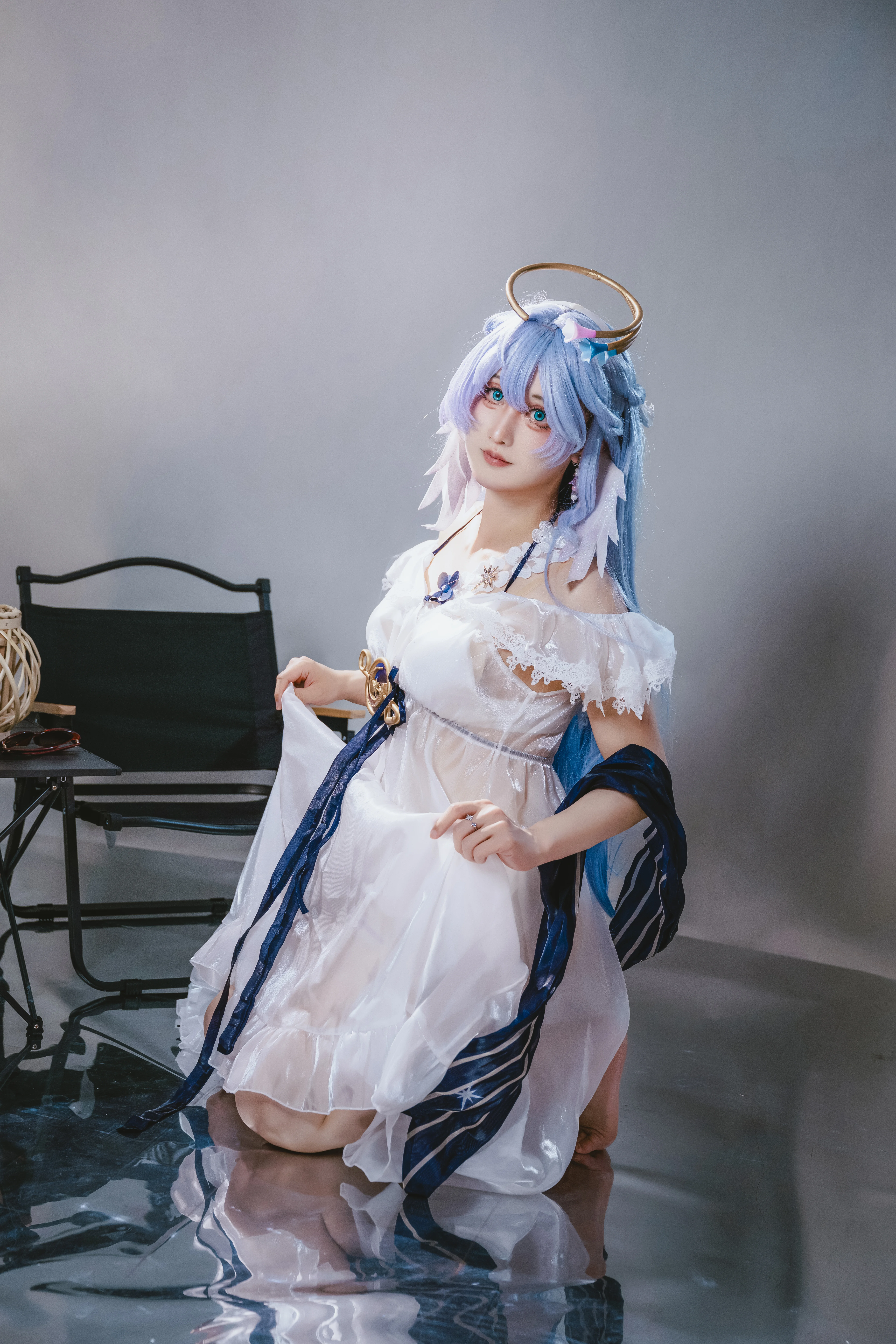 【知更鳥cos】崩壞星穹鐵道，試妝隨手拍也能有度假氛圍 - 第 5 張