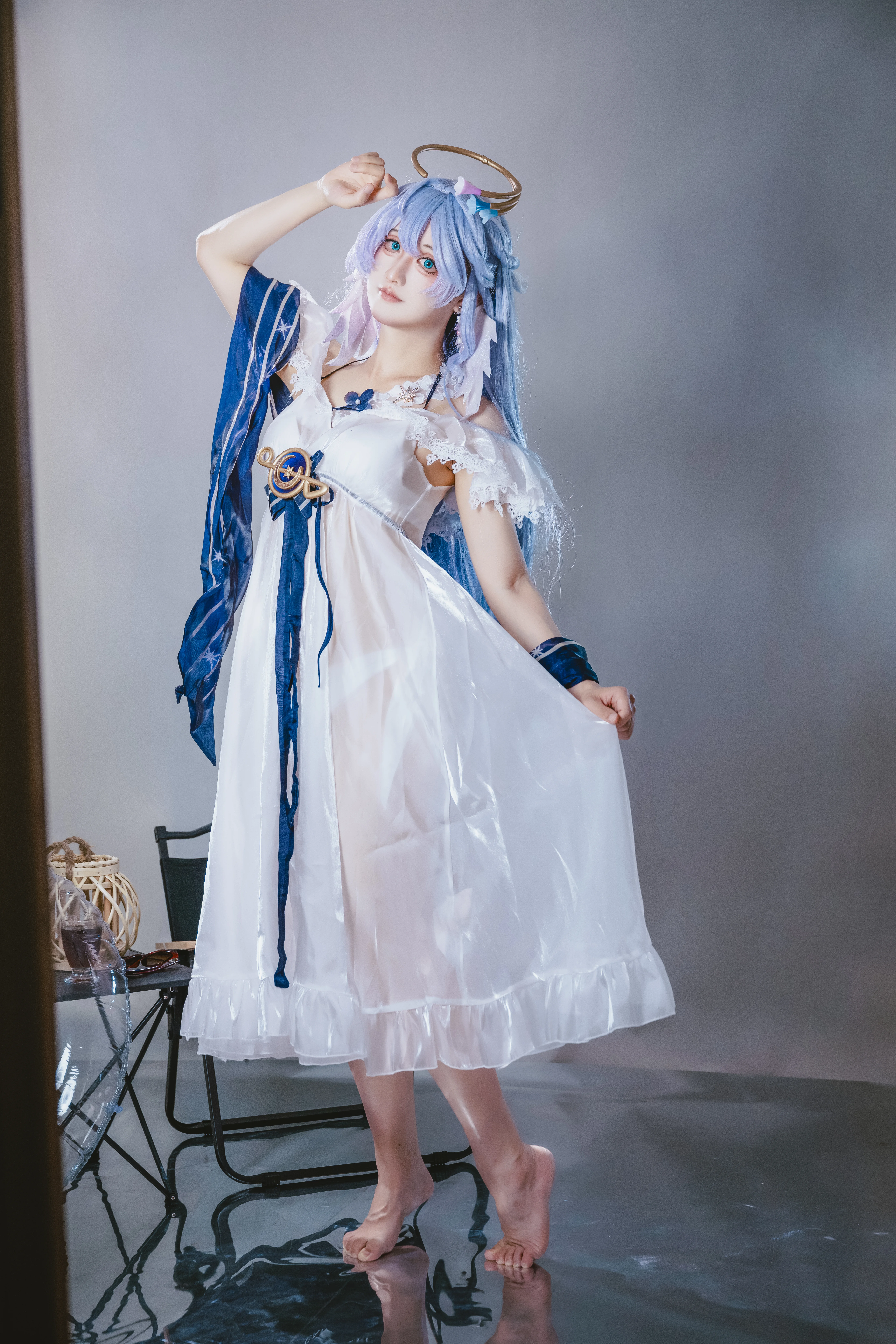 【知更鳥cos】崩壞星穹鐵道，試妝隨手拍也能有度假氛圍 - 第 8 張