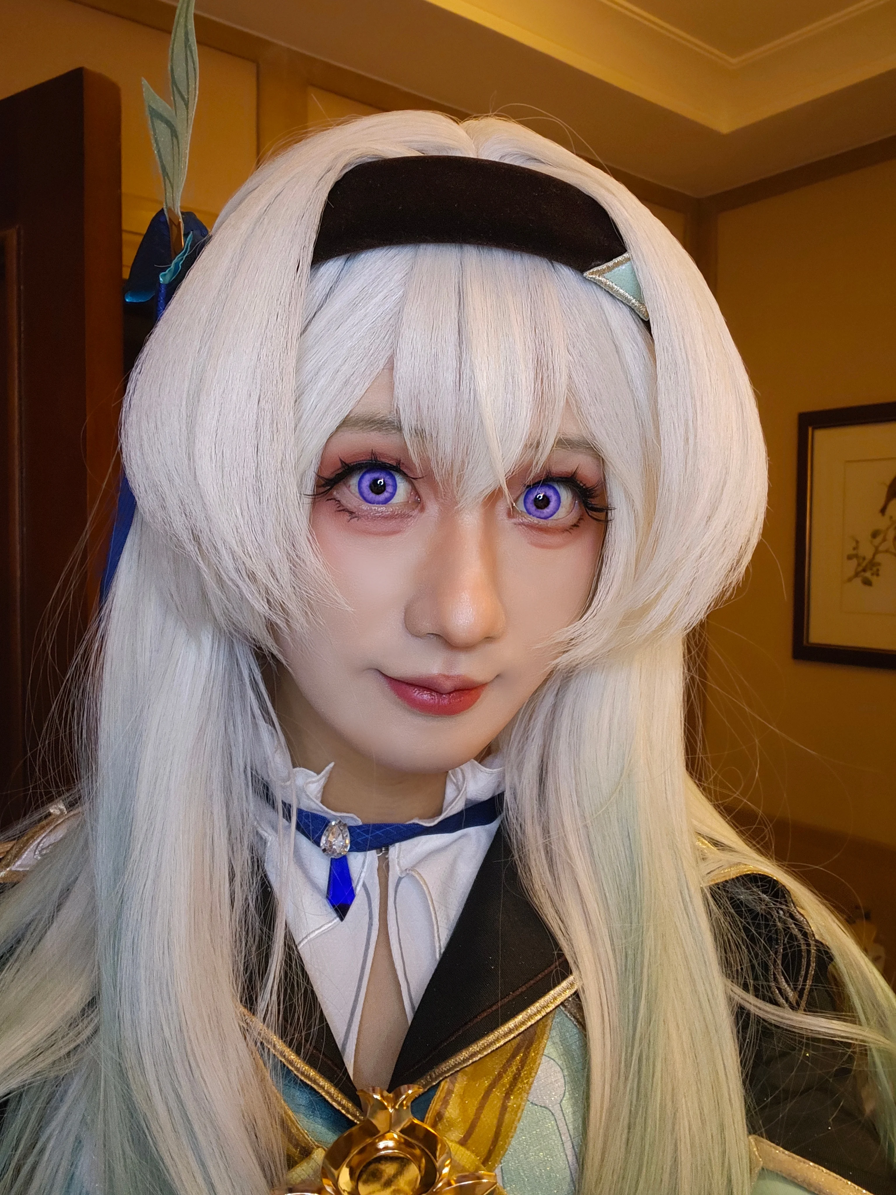 【流萤cos】崩坏星穹铁道里的肉龙与苏乐达干杯 - 第 3 张