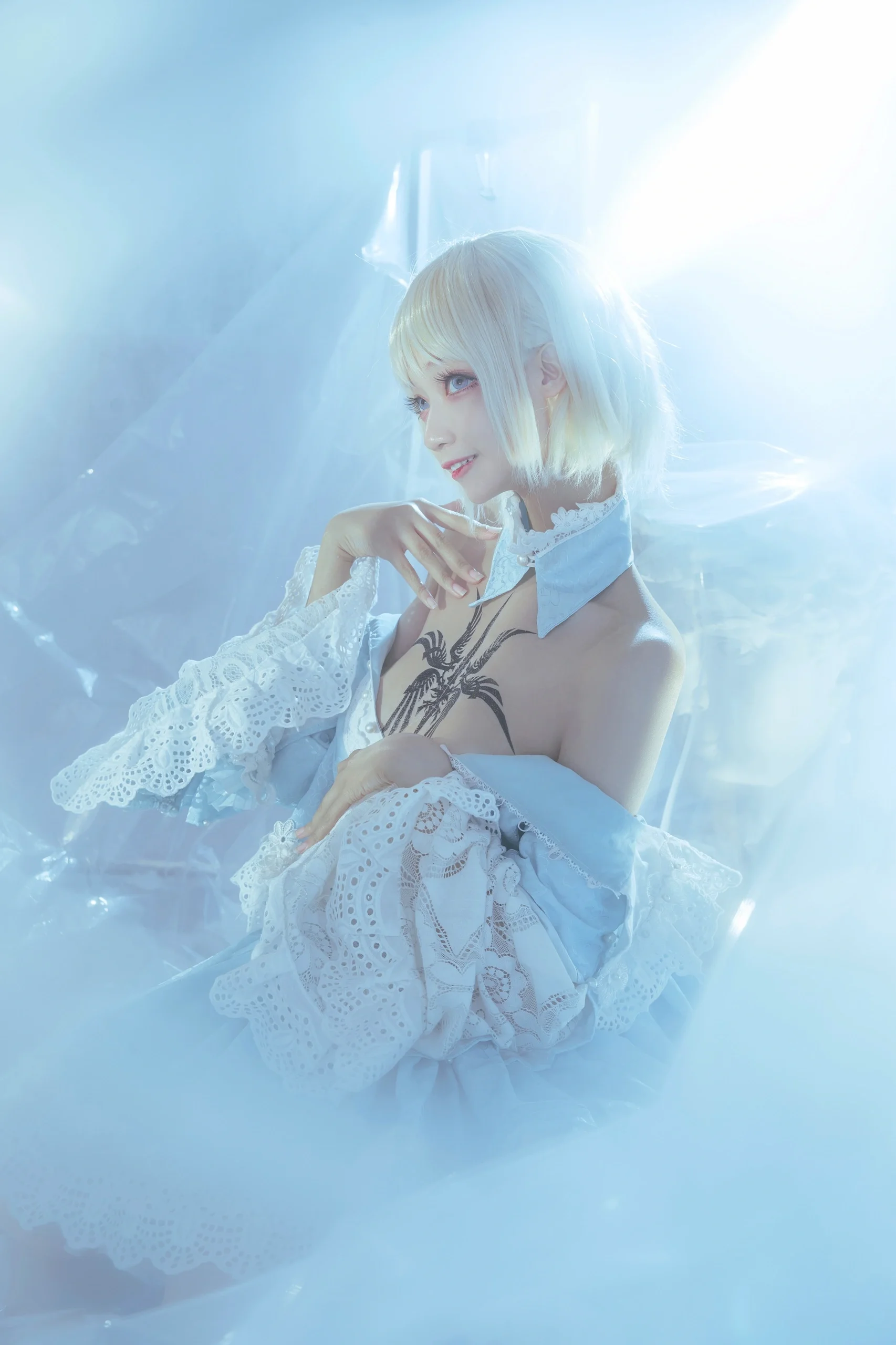 【沙條愛歌cos】蒼銀的碎片，定格那份全知全能的氣息 - 第 4 張
