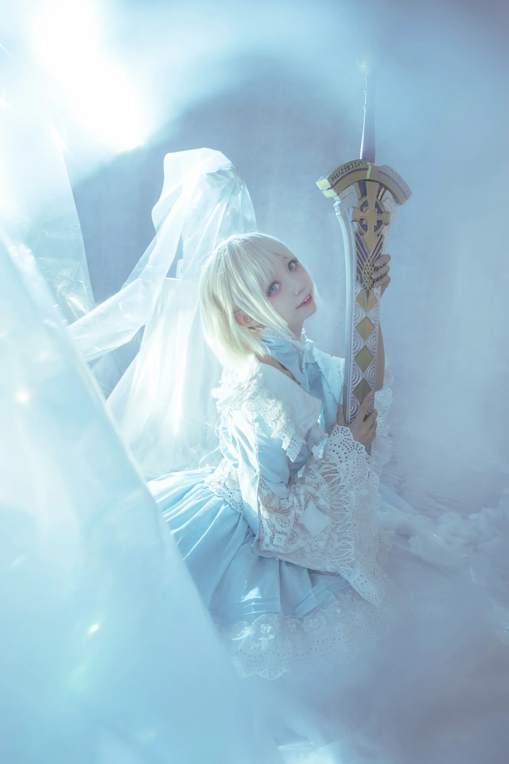 【沙條愛歌cos】蒼銀的碎片，定格那份全知全能的氣息 - 第 5 張