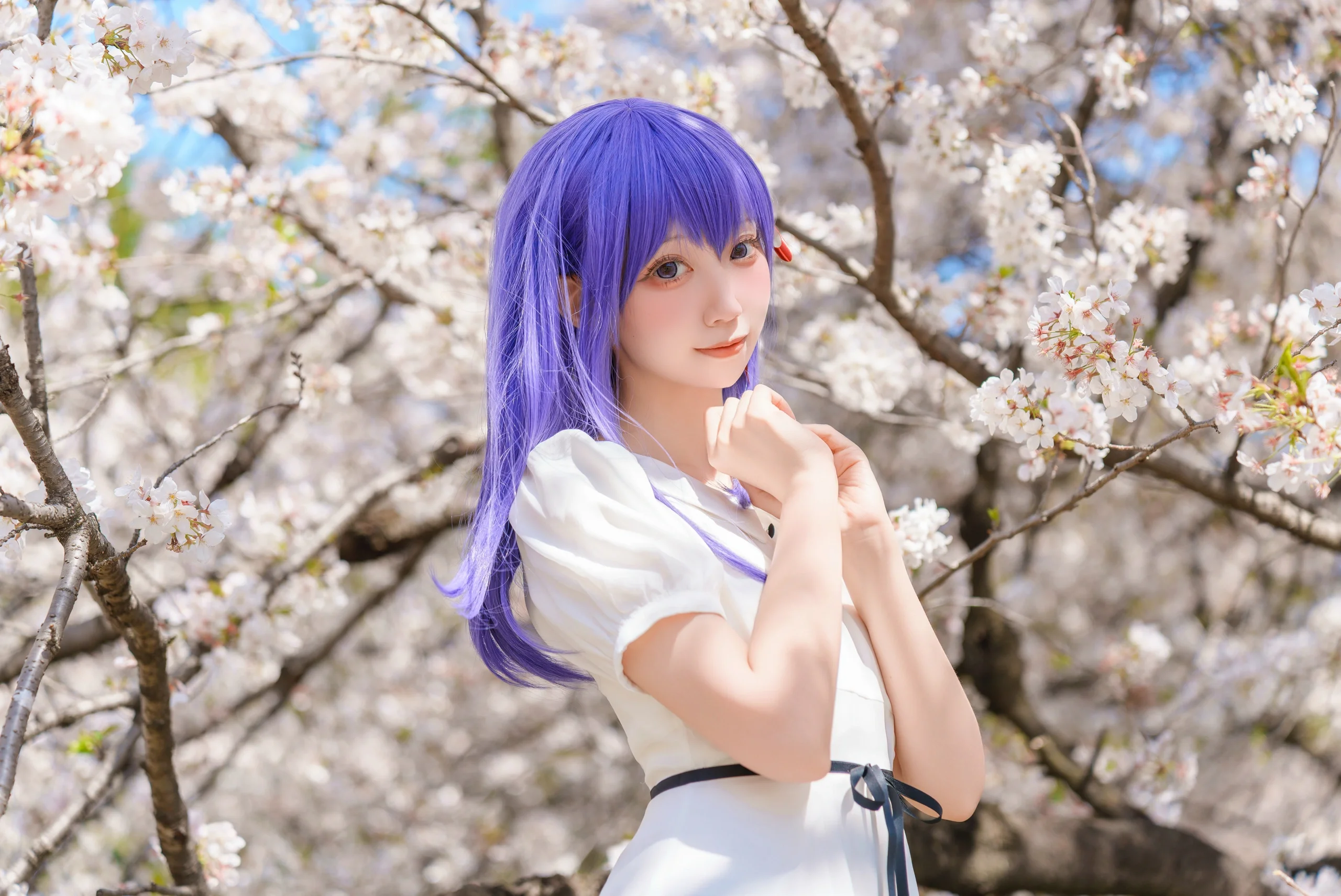【间桐樱cos】在樱花盛开的季节与Fate系列里的她共度温柔时光 - 第14张
