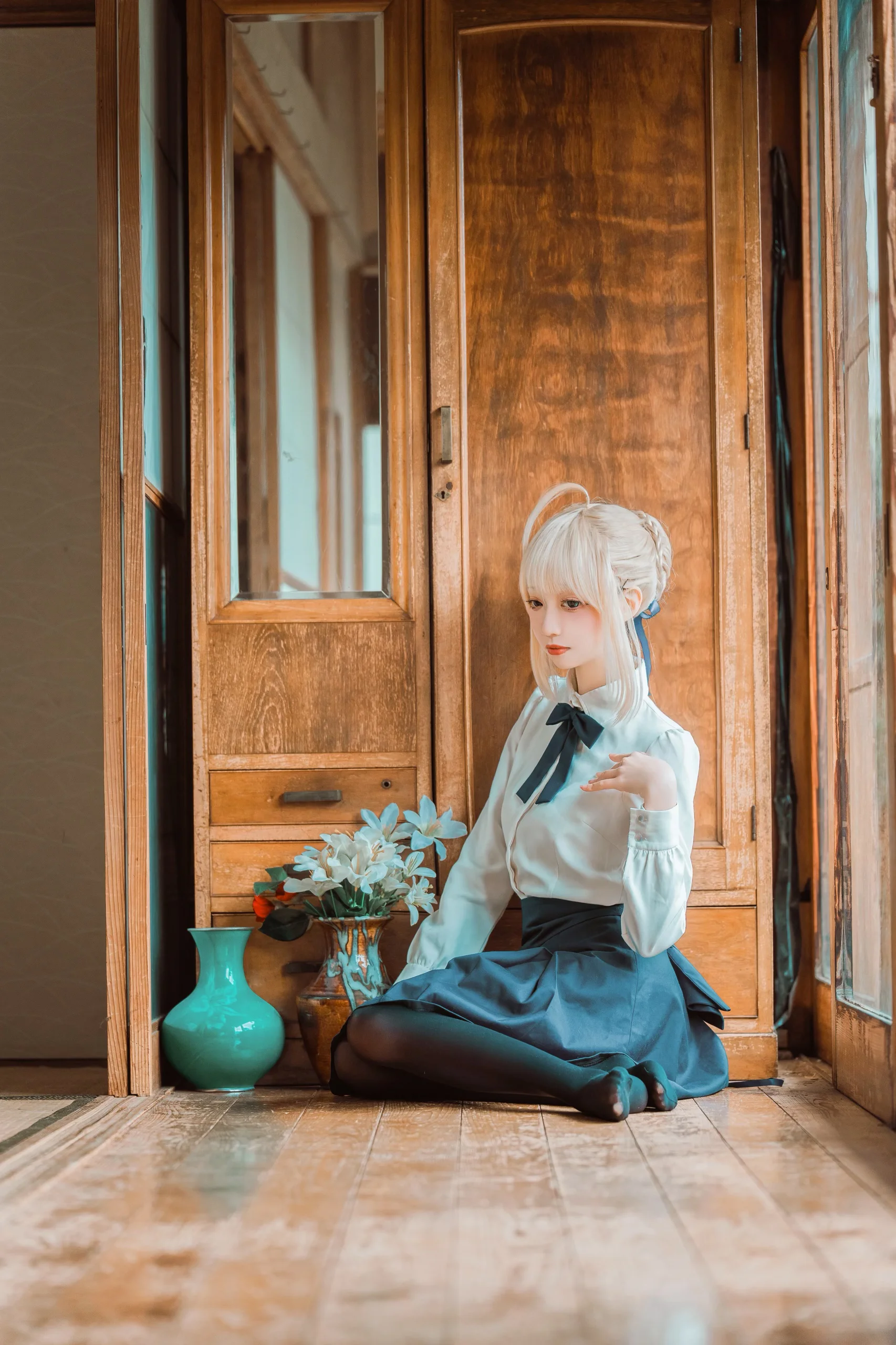 【アルトリア コスプレ】『Fate/stay night 2006年版』のクラシックな日常へ - 5 枚目