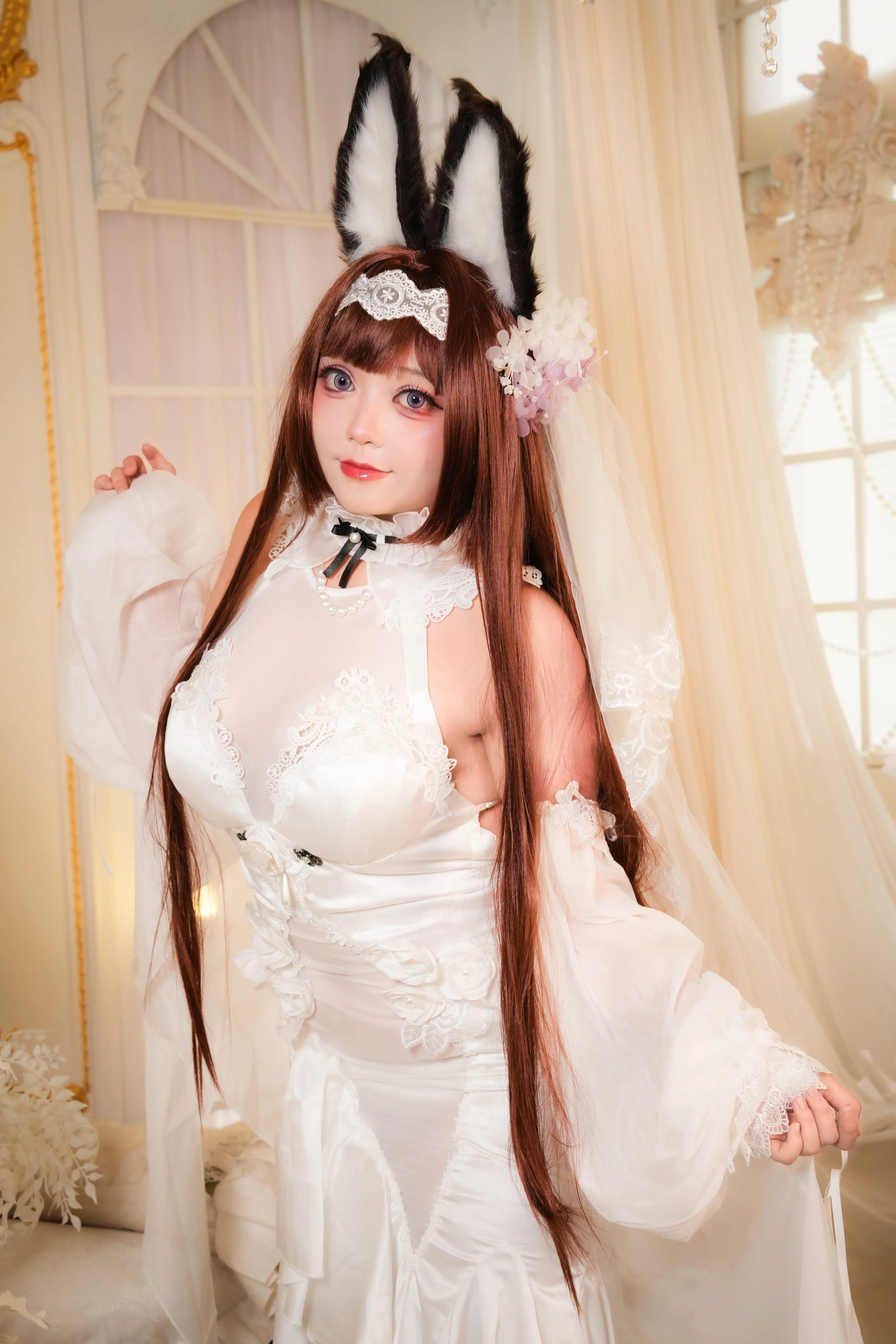 【天城誓约花嫁cos】碧蓝航线的圣洁誓约