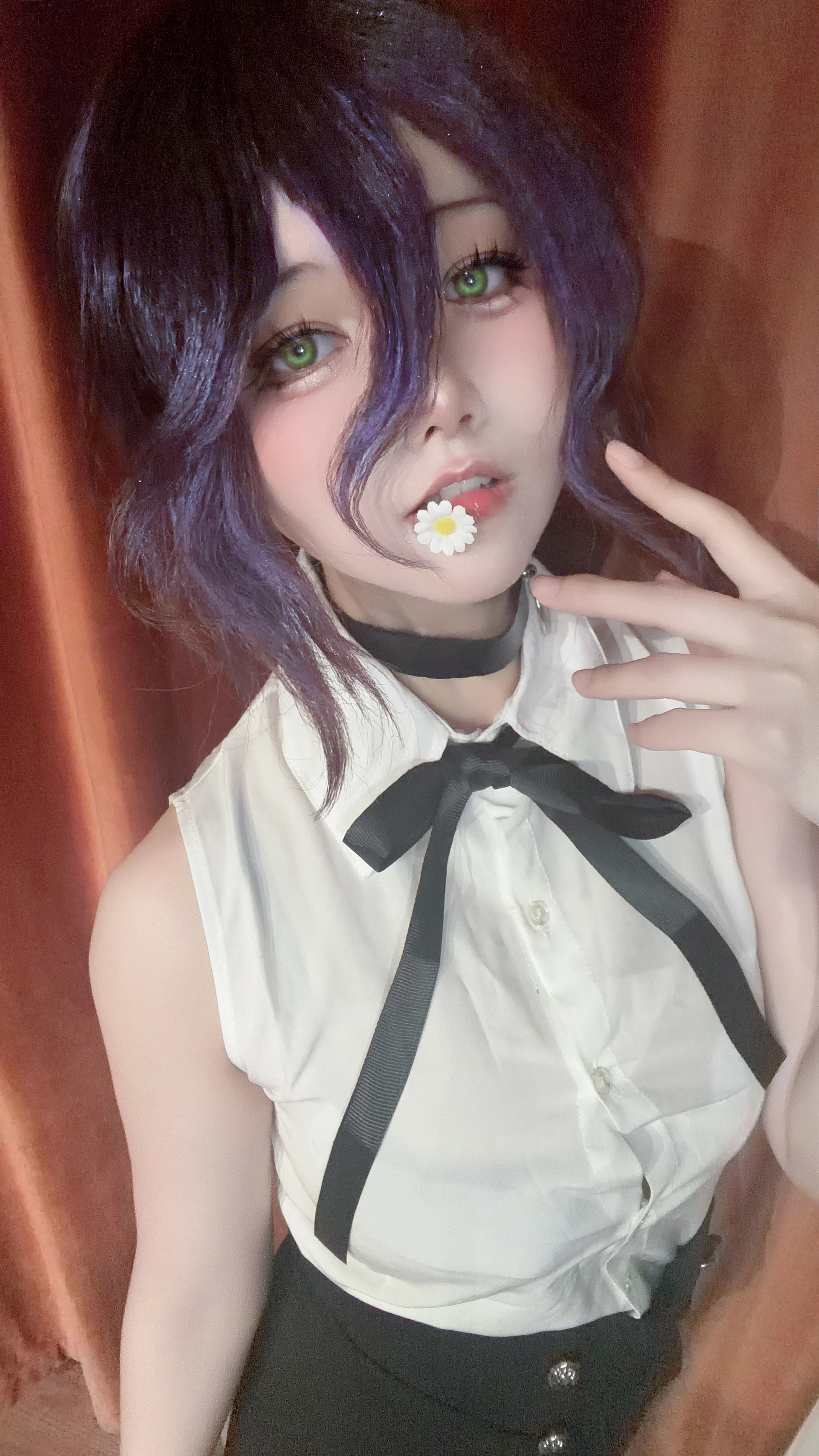 【蕾塞cos】电锯人里的紫发雏菊少女 - 第 5 张