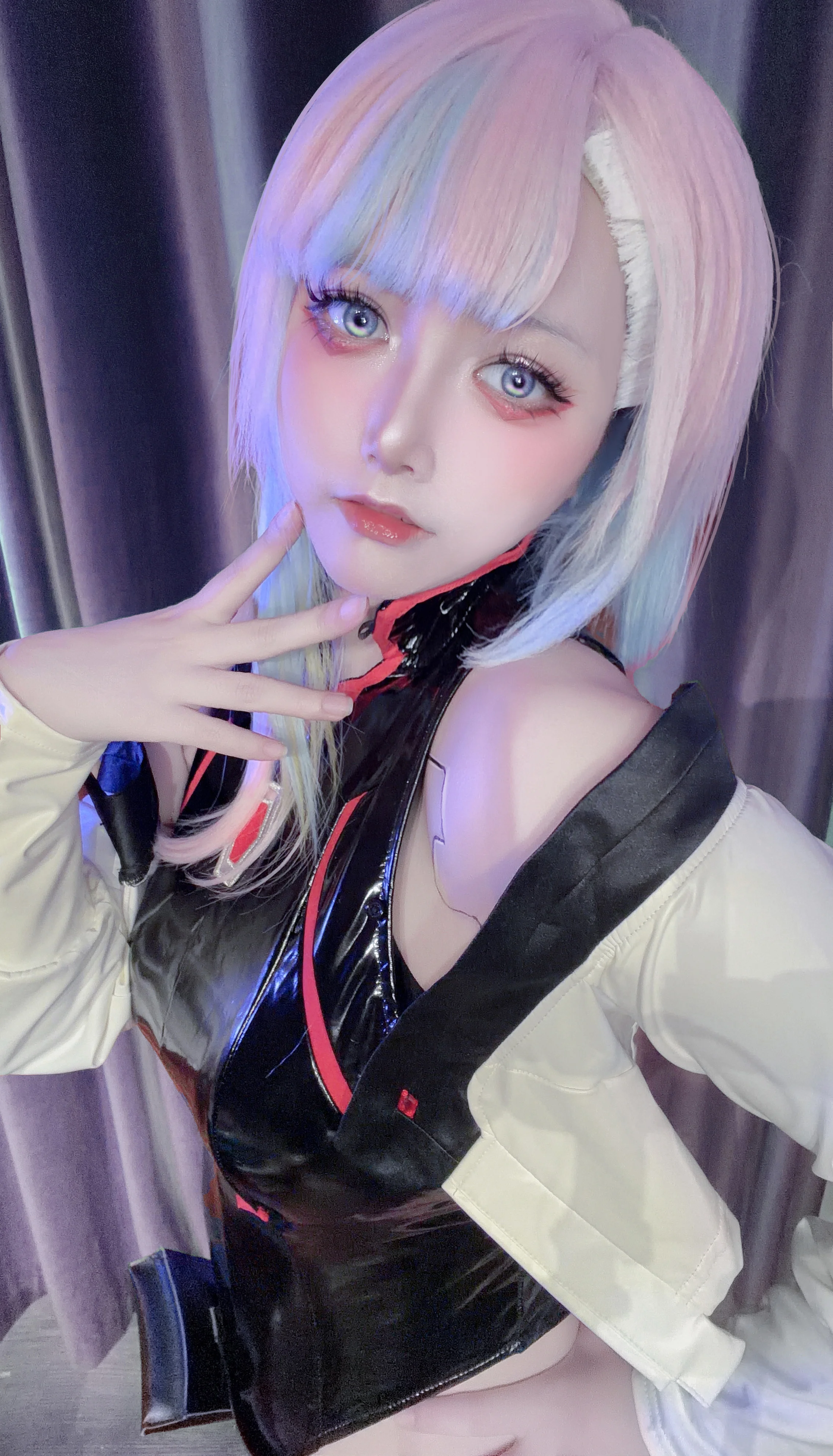 【露西cos】夜之城的月光，赛博朋克边缘行者的浪漫 - 第 2 张