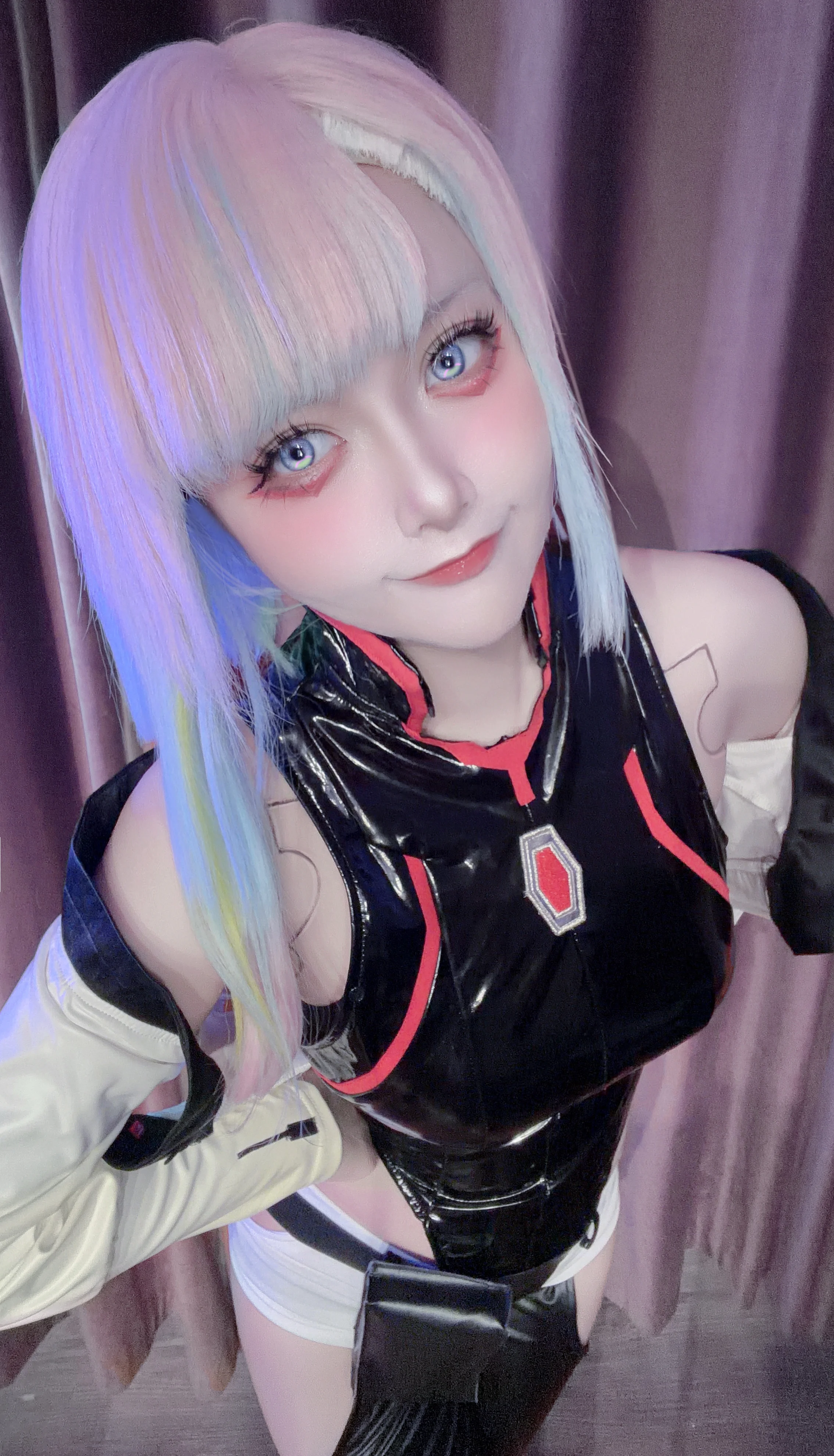 【露西cos】夜之城的月光，赛博朋克边缘行者的浪漫 - 第 5 张