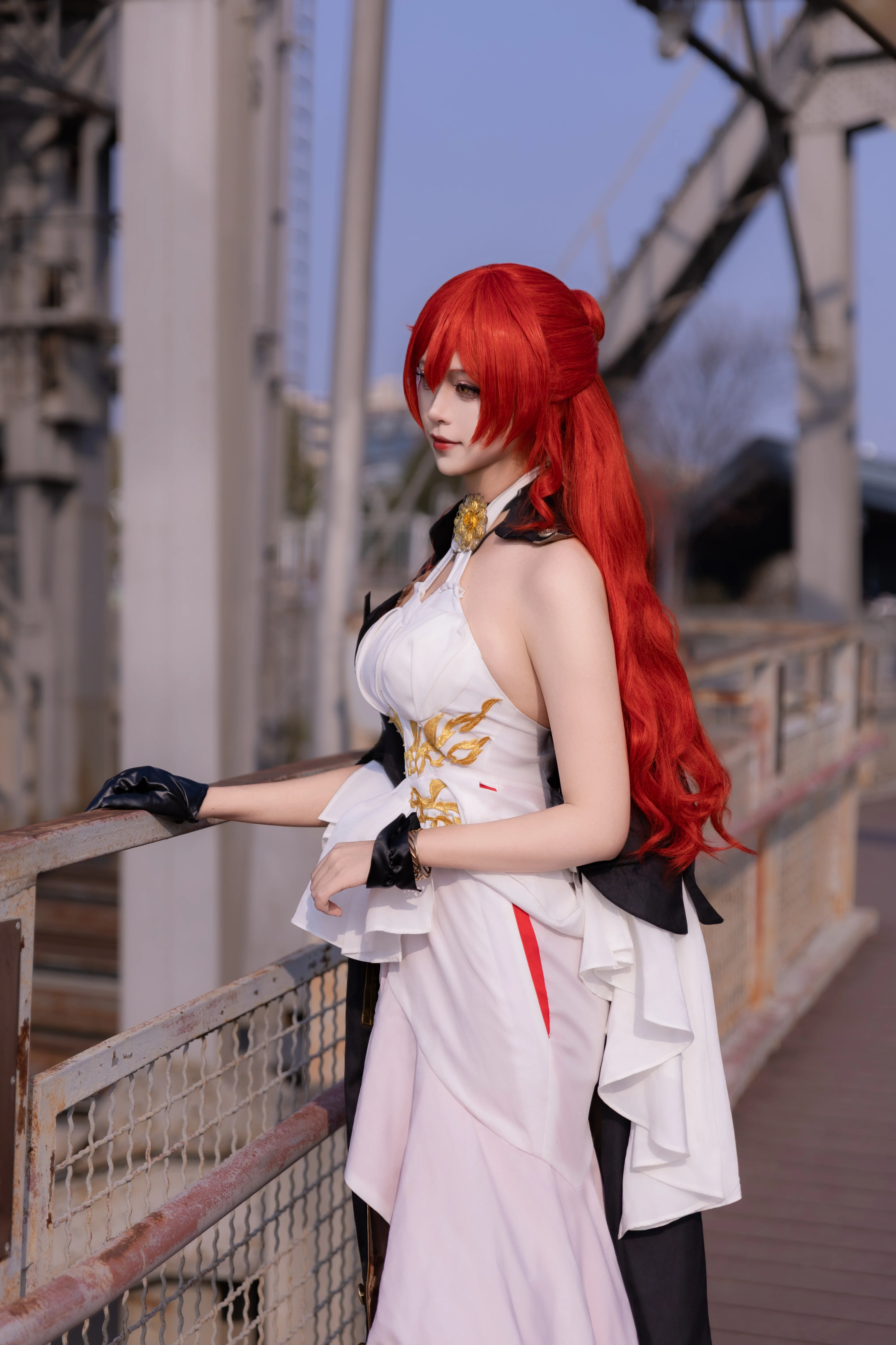 【姬子cos】展现崩坏星穹铁道中的知性优雅 - 第 2 张
