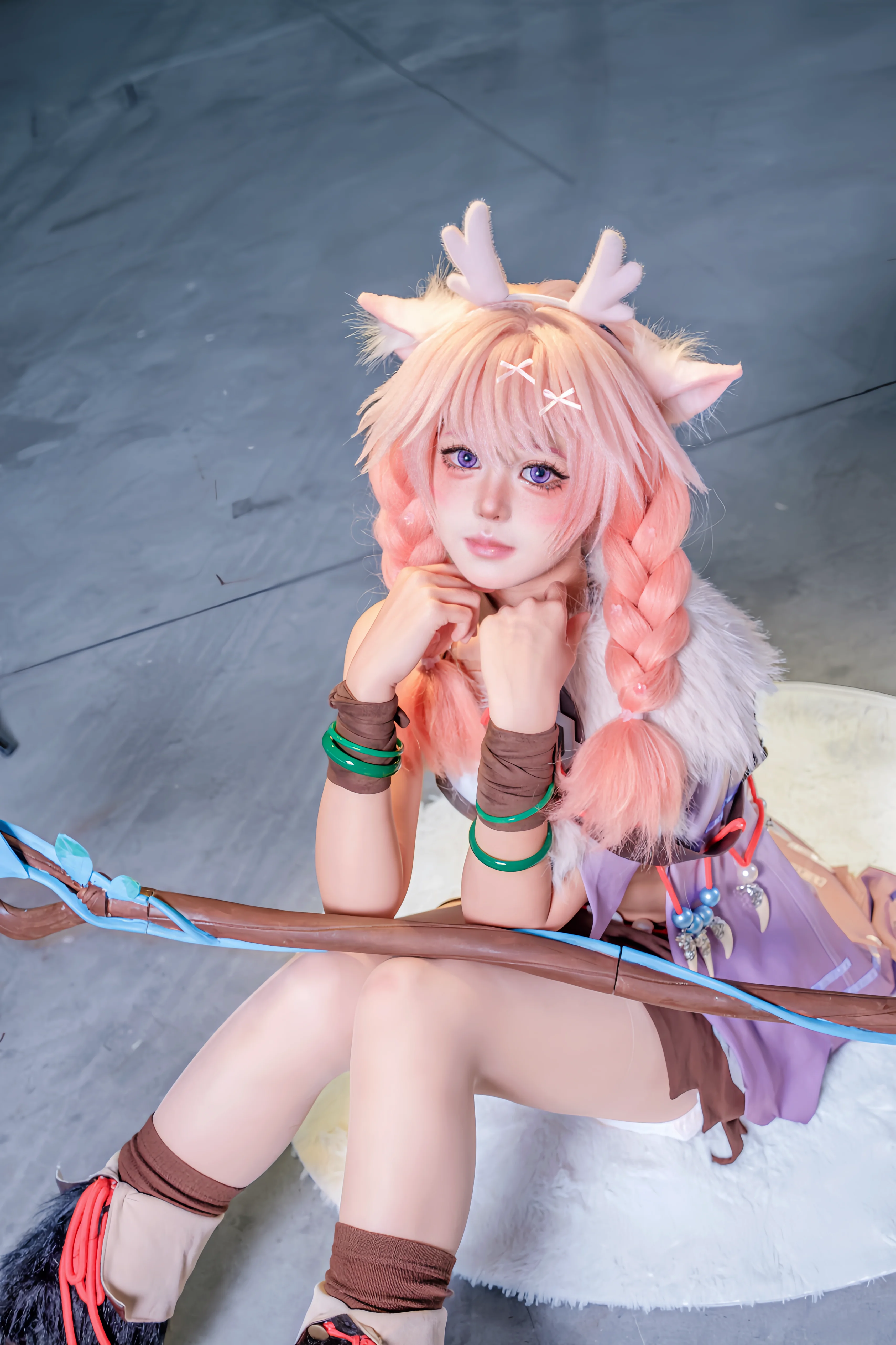 【瑤cos】王者榮耀裡的靈動小鹿，場照記錄 - 第 3 張