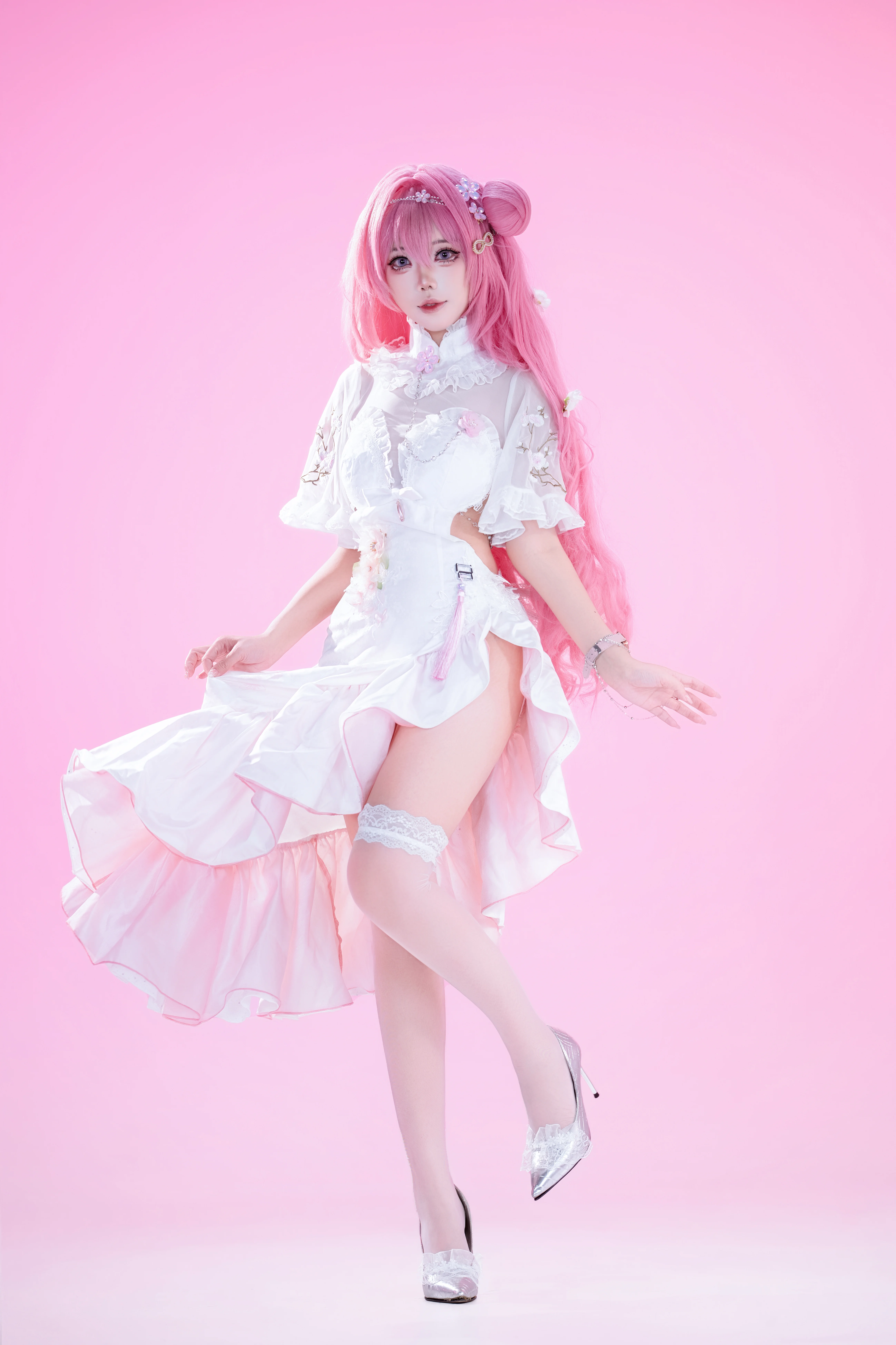 [Dorothy cosplay] The "Pearl of Peach Blossom" New Outfit in Goddess of Victory - Image 4