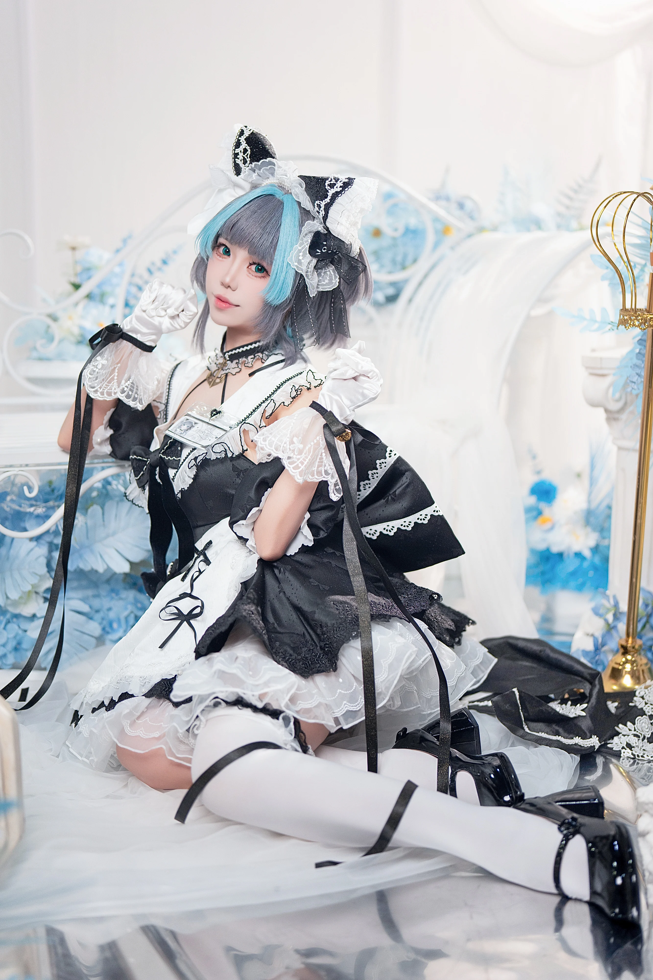 【柴郡cos】碧藍航線的貓系女僕，水手領的甜美瞬間