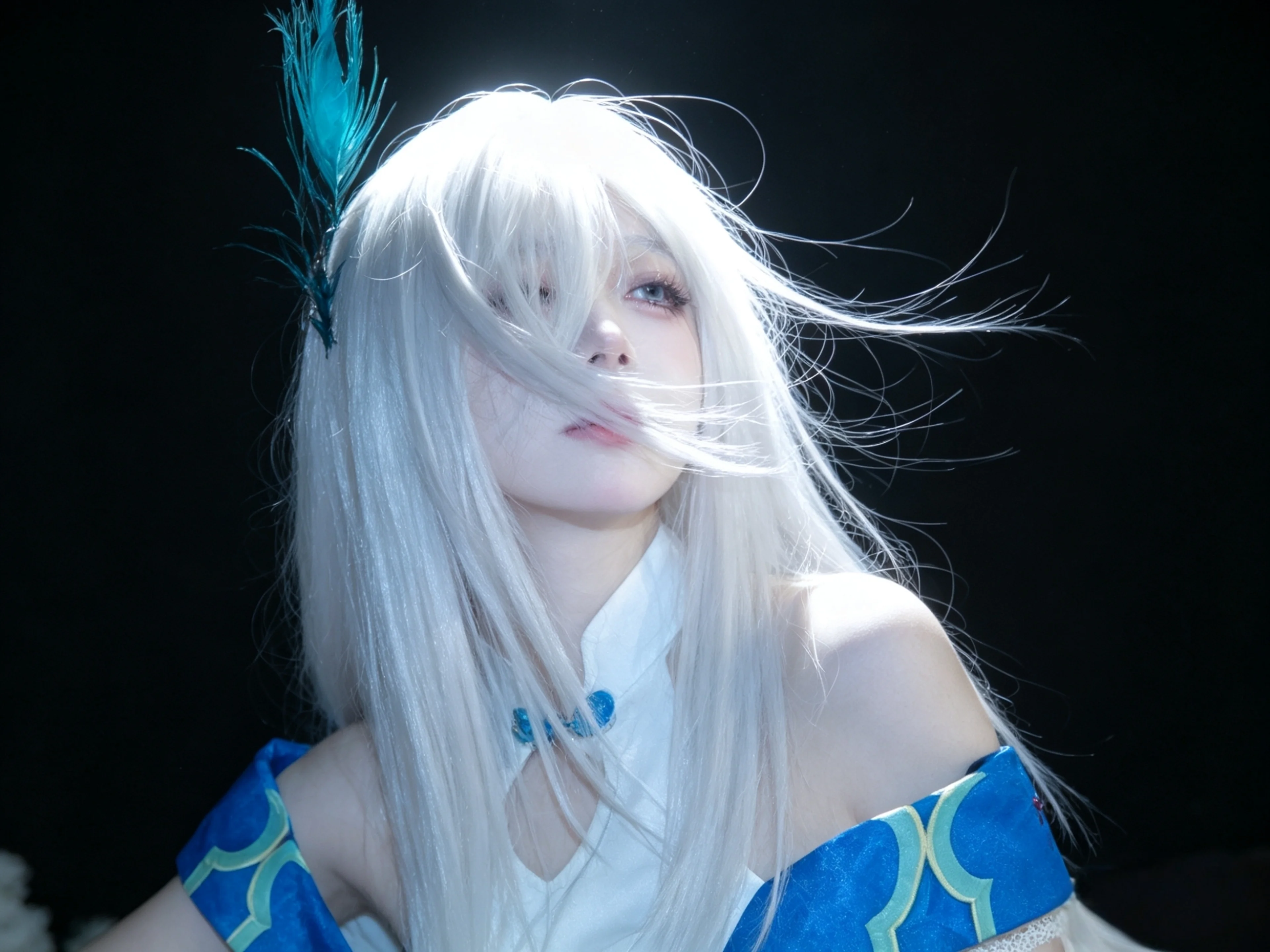 【申鹤cos】捕捉雪山下的忧郁鹤影 - 第 2 张
