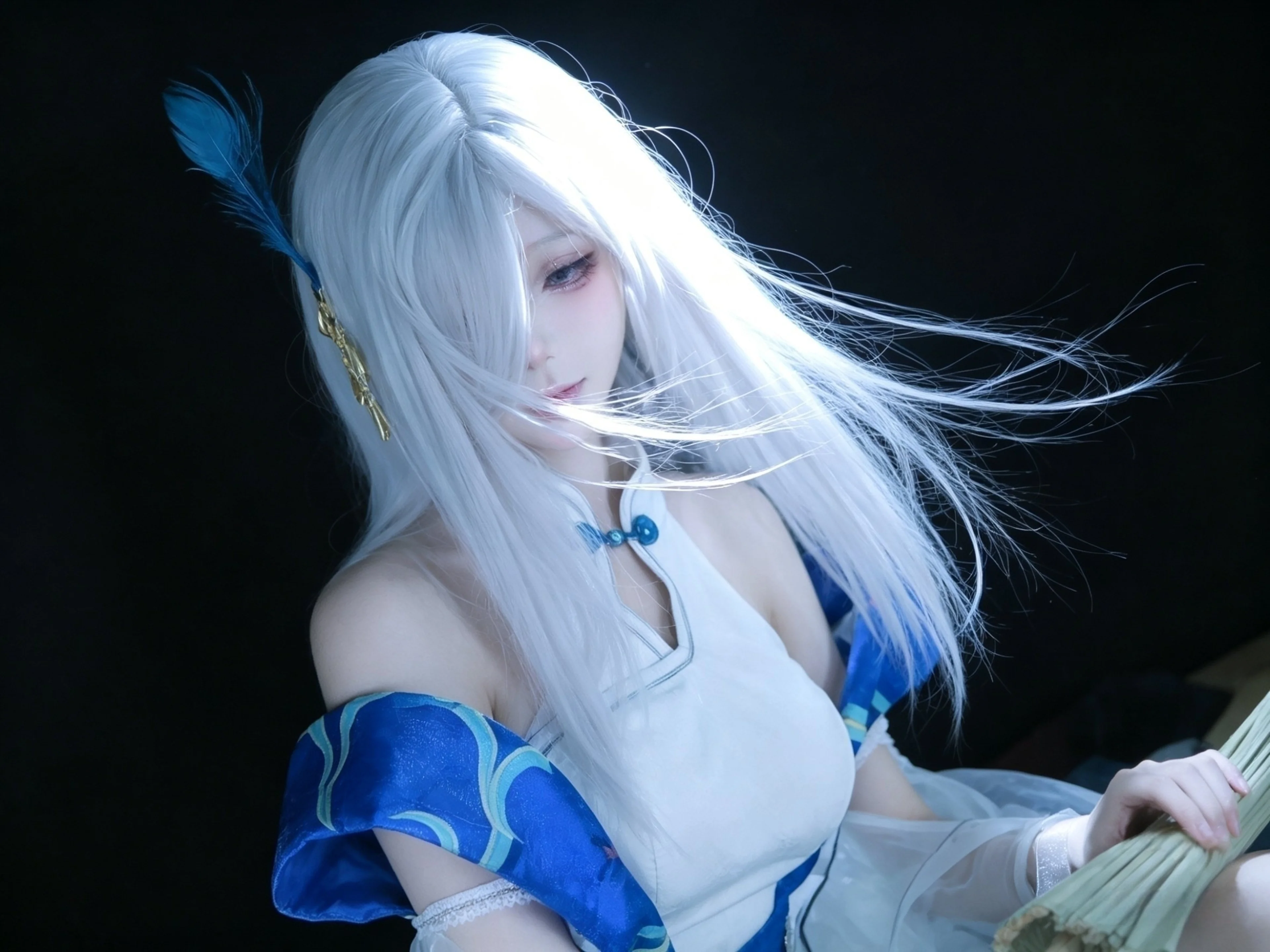 【申鹤cos】捕捉雪山下的忧郁鹤影 - 第 3 张