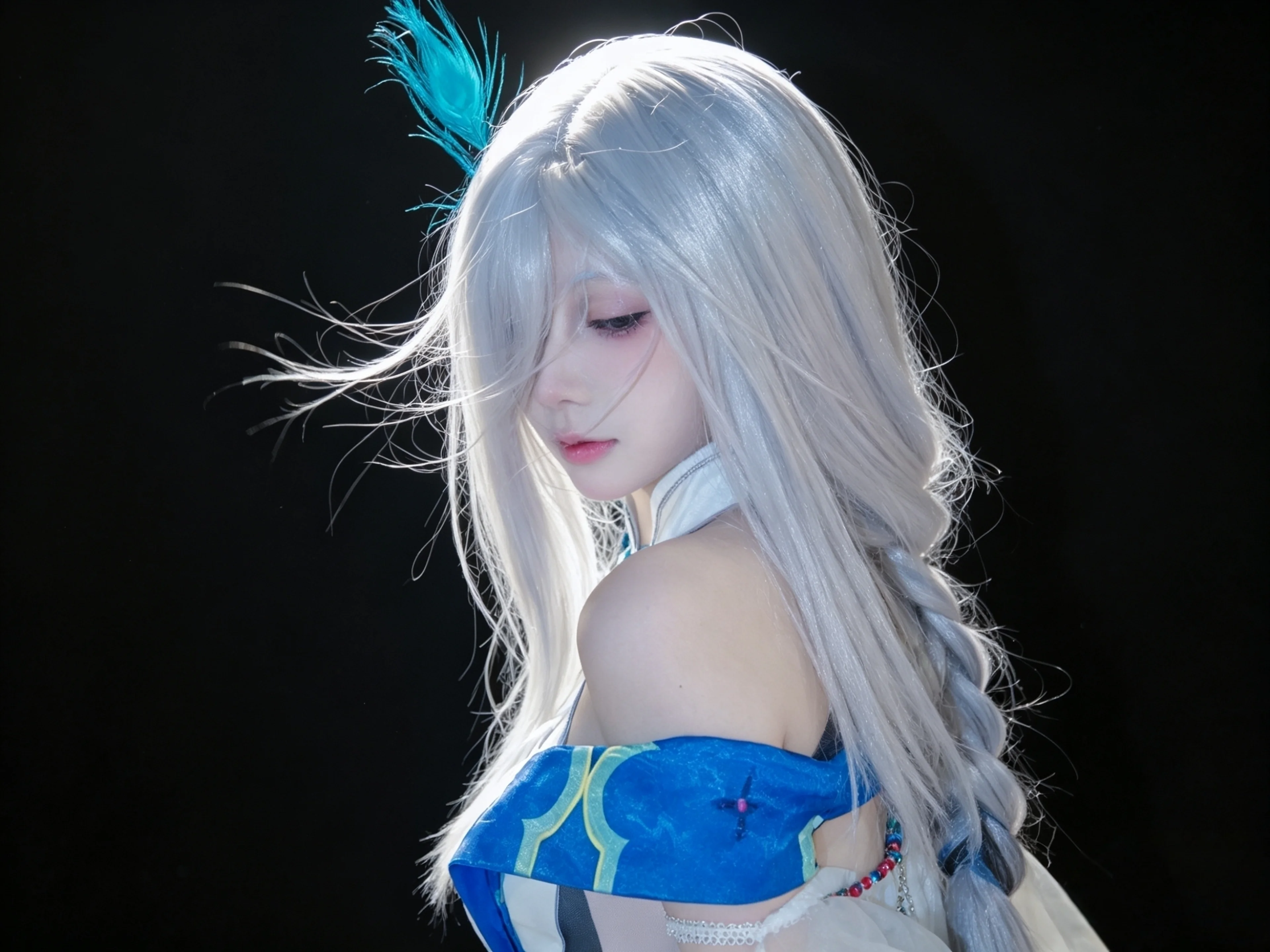 【申鹤cos】捕捉雪山下的忧郁鹤影 - 第 4 张