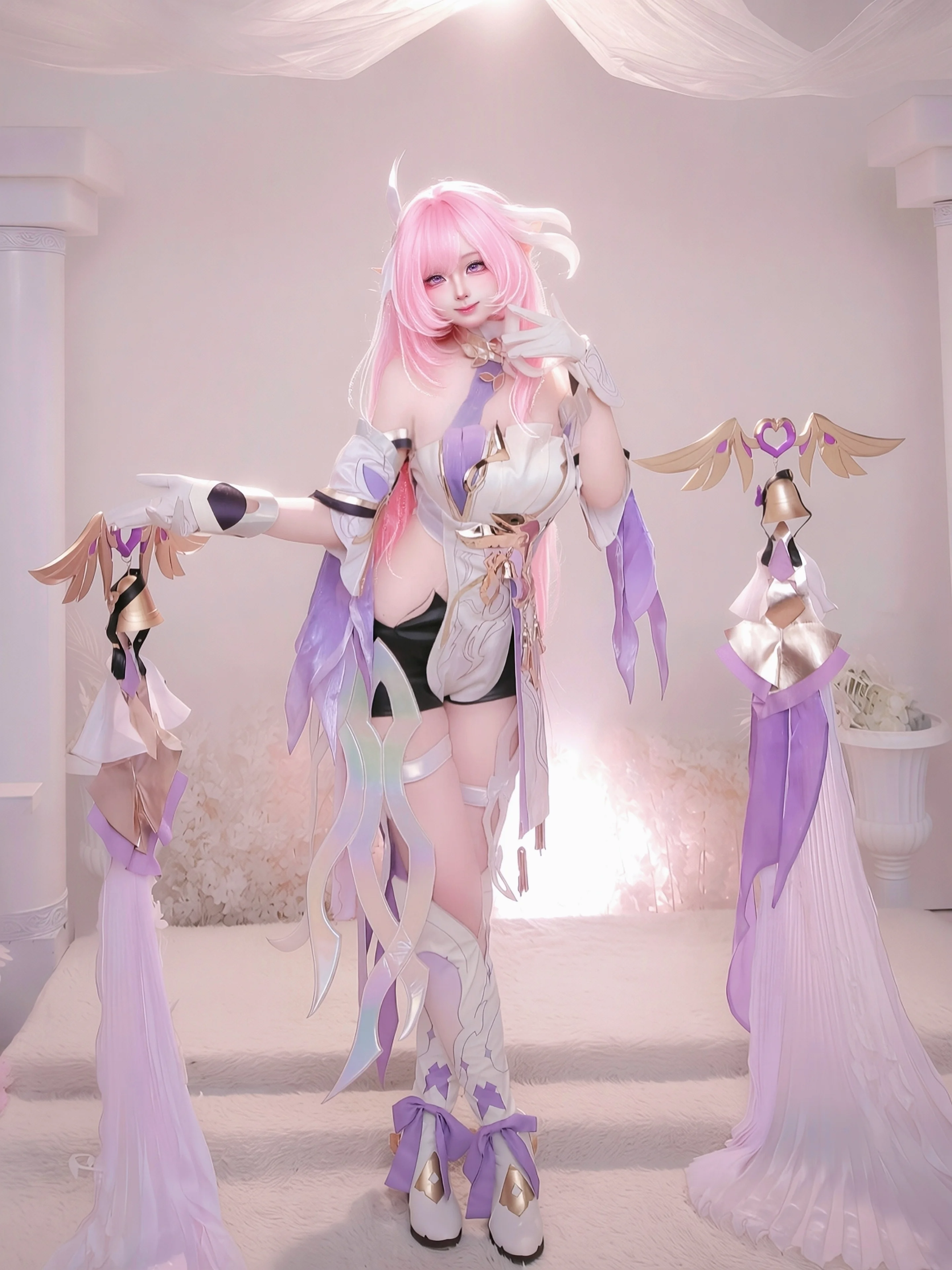 【爱莉希雅cos】在光影中绽放的温柔力量 - 第 3 张