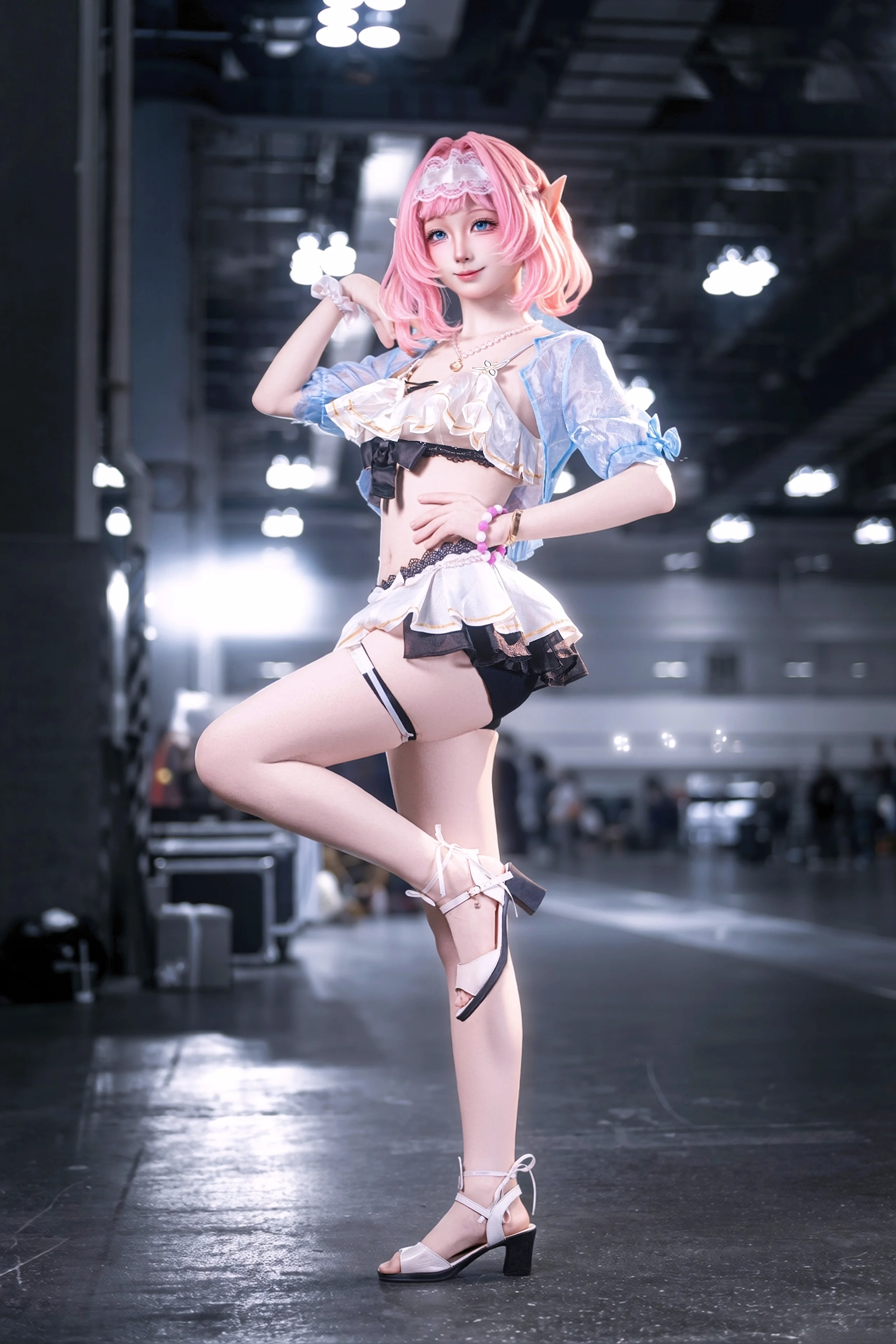 [Elysia Cosplay] Honkai Impact 3rd's Pink Elf: Summer Swimsuit Convention Photo Is Here!