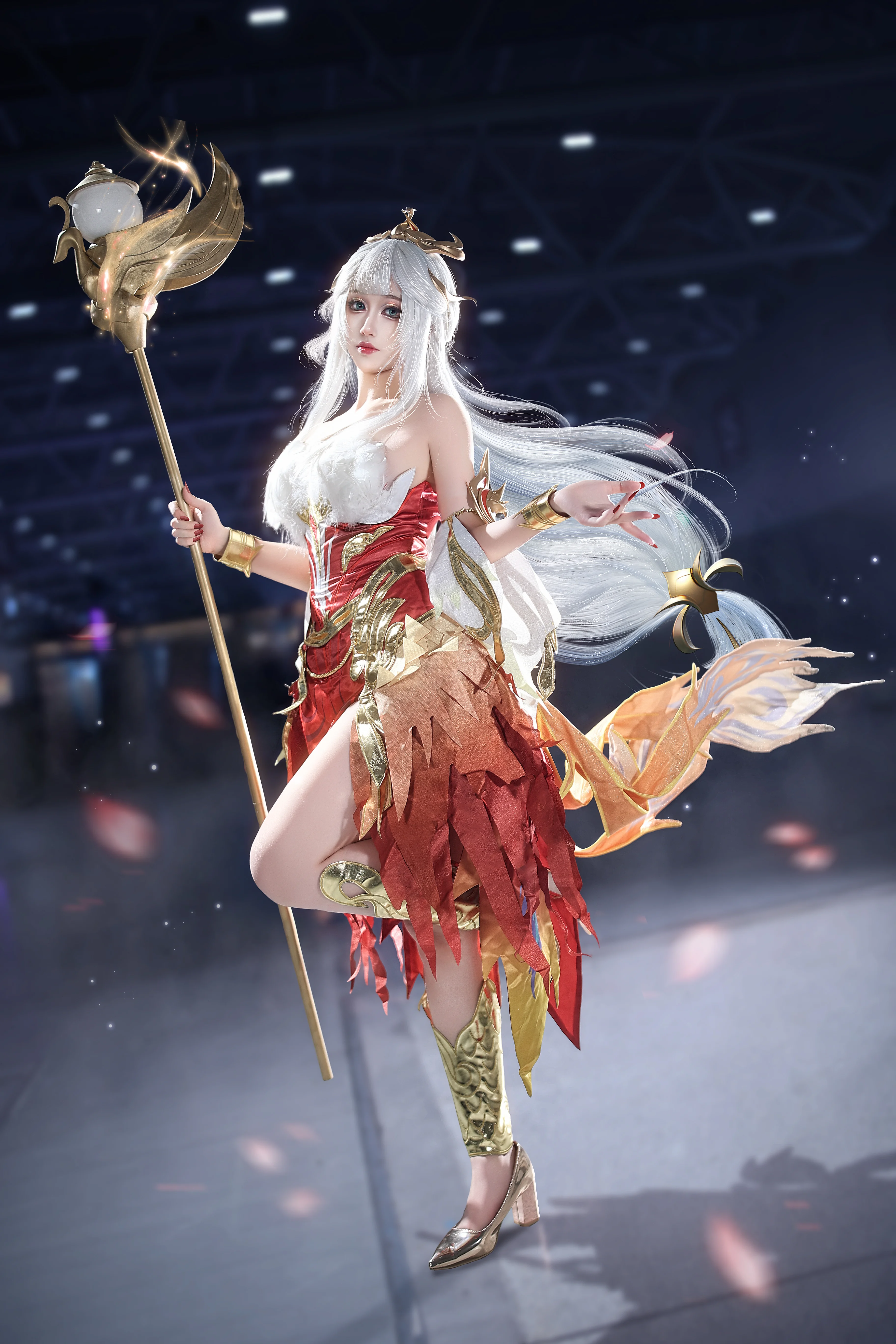 【王昭君cos】凤凰涅槃，重塑华丽视觉盛宴 - 第 5 张