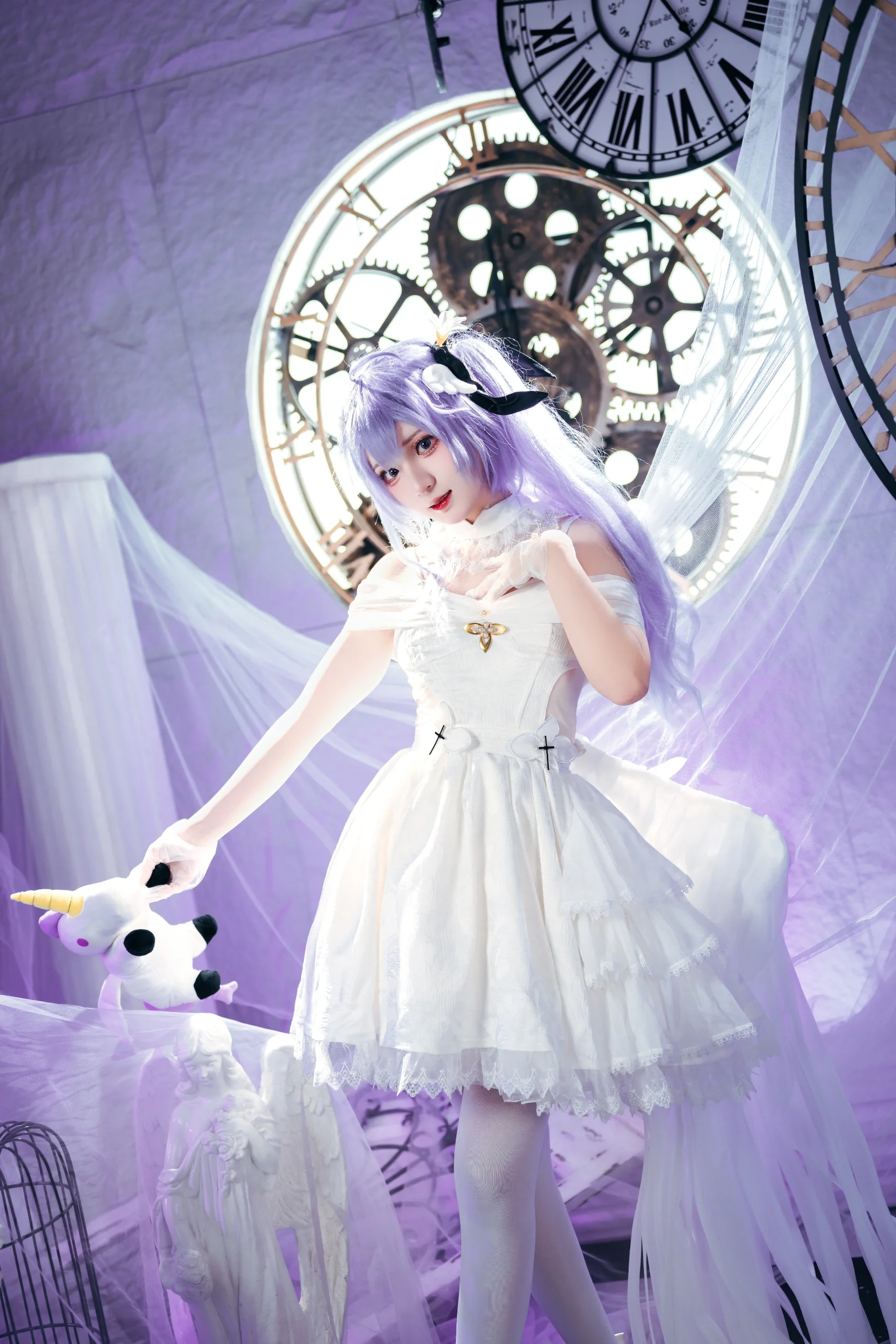 【獨角獸cos】碧藍航線的純白之光，獨角獸的午後夢境 - 第 10 張
