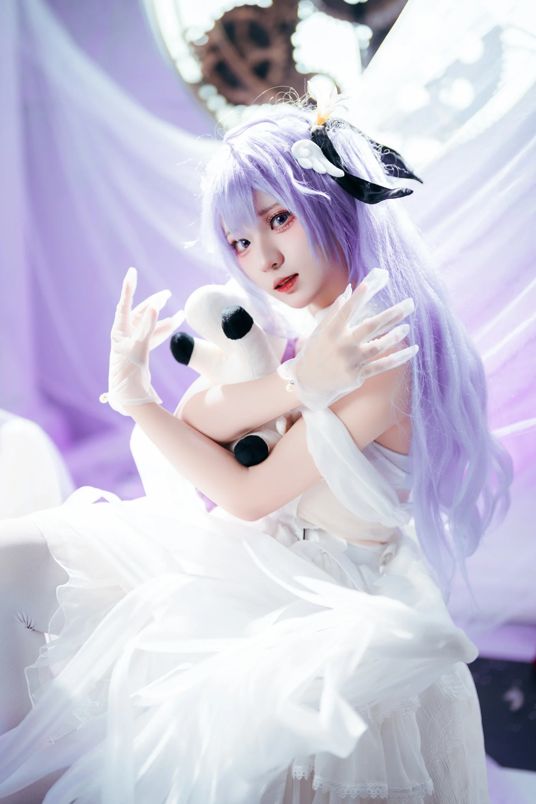 【獨角獸cos】碧藍航線的純白之光，獨角獸的午後夢境