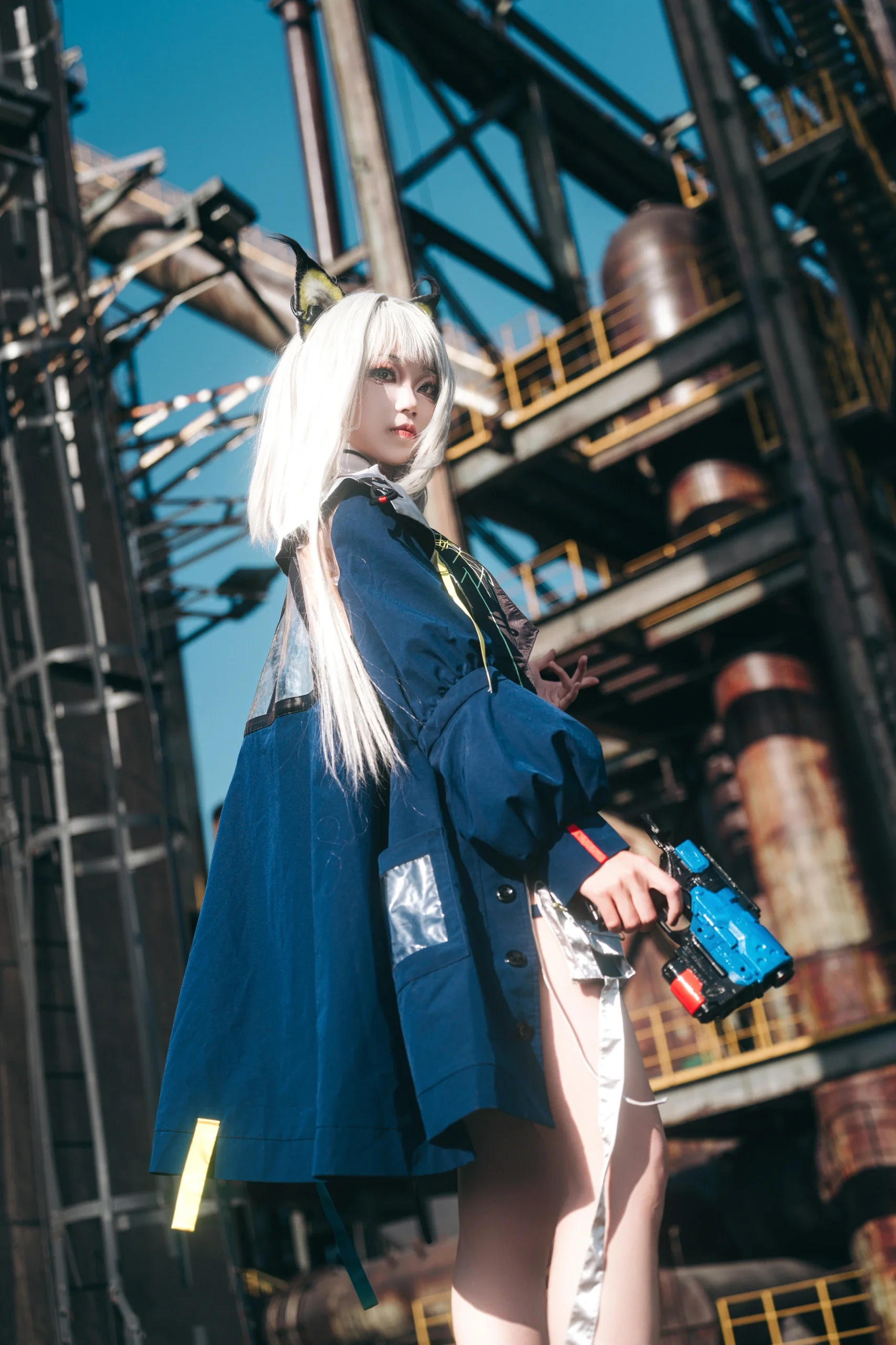 【凯尔希cos】重工业废墟里的凯尔希外景记录 - 第 11 张