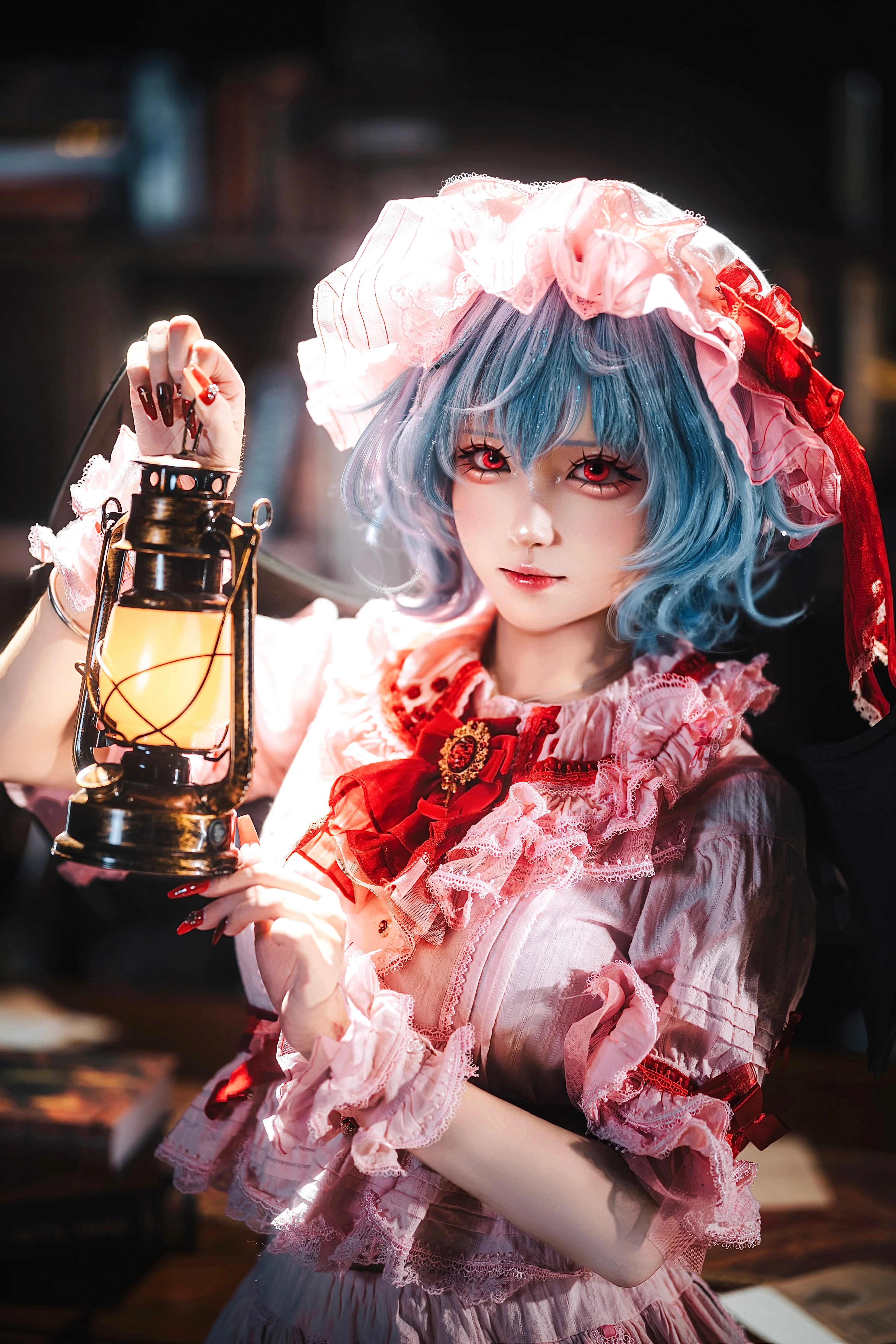 【蕾米莉亚cos】红魔馆的主人，吸血鬼之夜降临 - 第 5 张