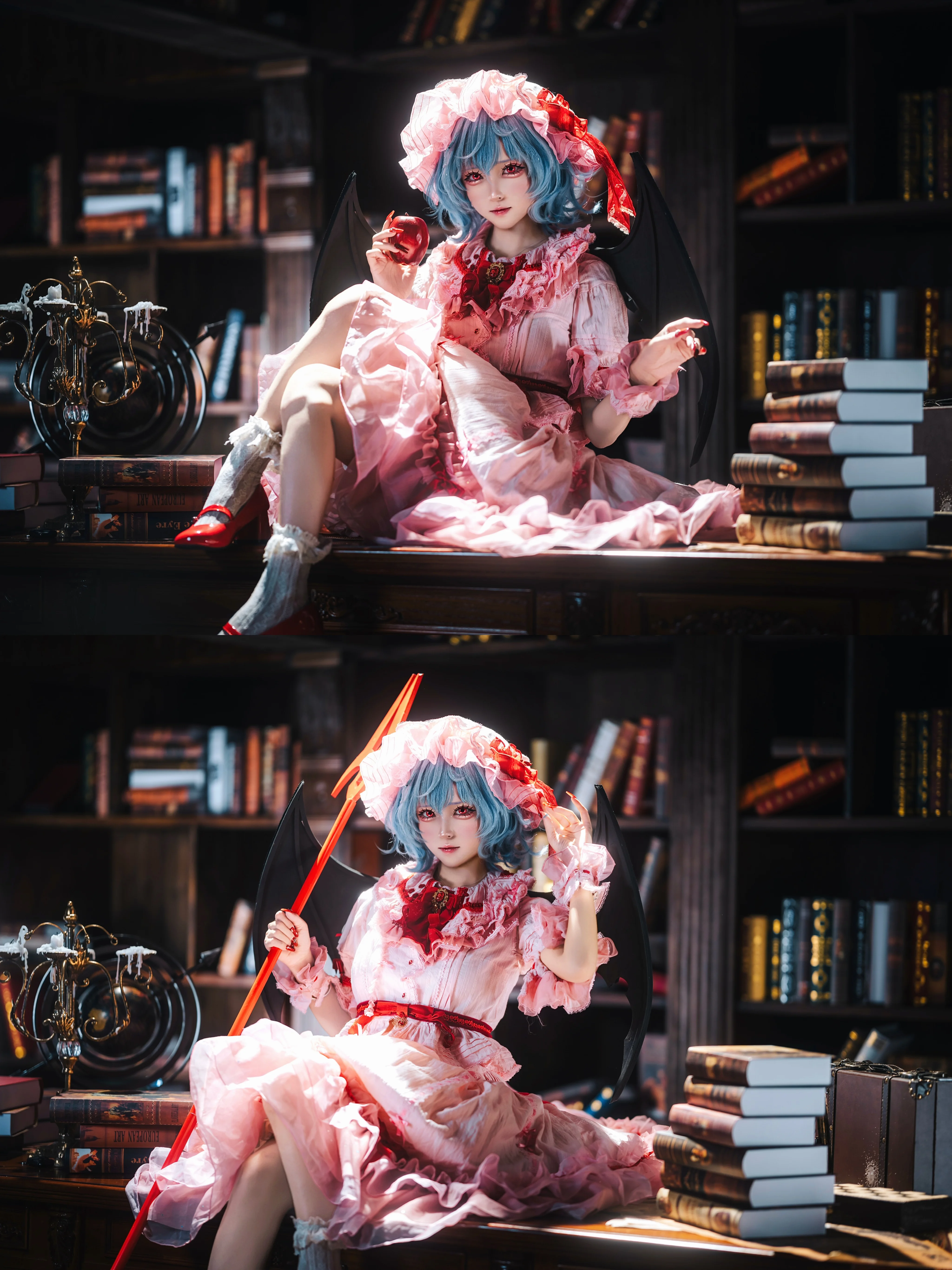 【蕾米莉亚cos】红魔馆的主人，吸血鬼之夜降临 - 第 9 张