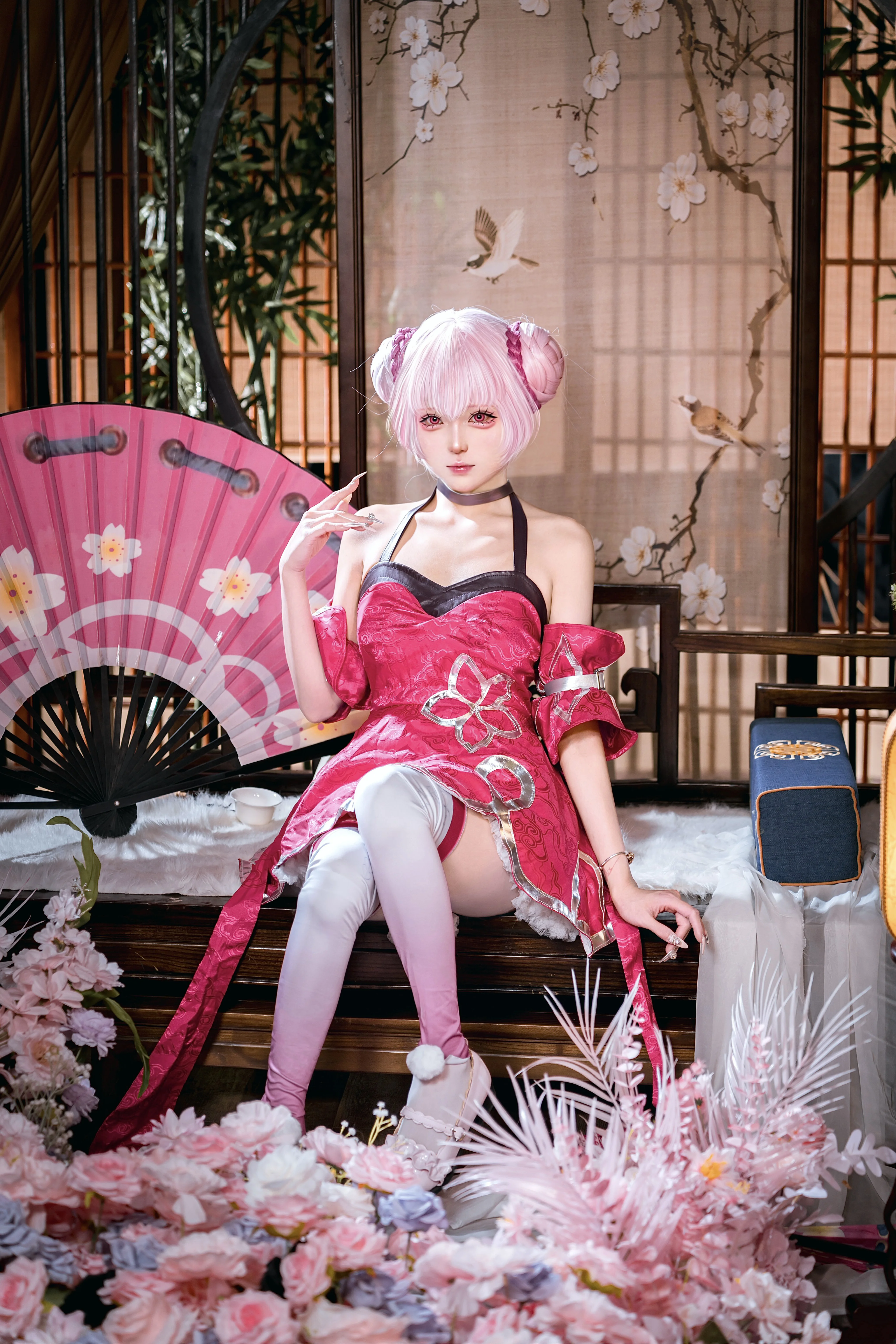 【小乔cos】王者荣耀恋之微风，镜头下的灵动少女 - 第 2 张